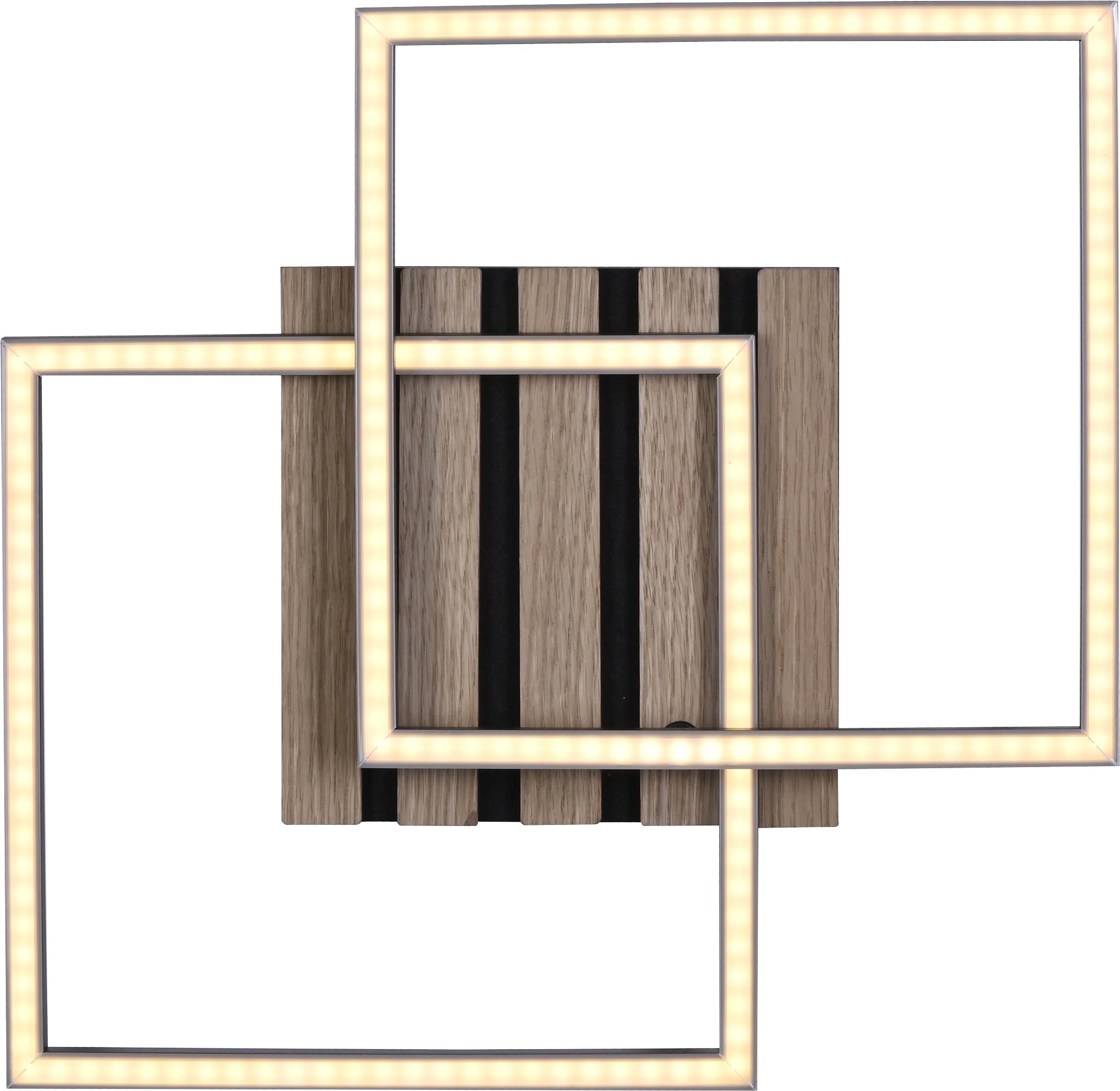 JUST LIGHT LED-Deckenleuchte 14053-79, 15W, 3000K, 2200lm, warmweiß, IP20, Holz/schwarz JUST LIGHT LED-Deckenleuchte 14053-79, 15W, 3000K, 2200lm, warmweiß, IP20, Holz/schwarz