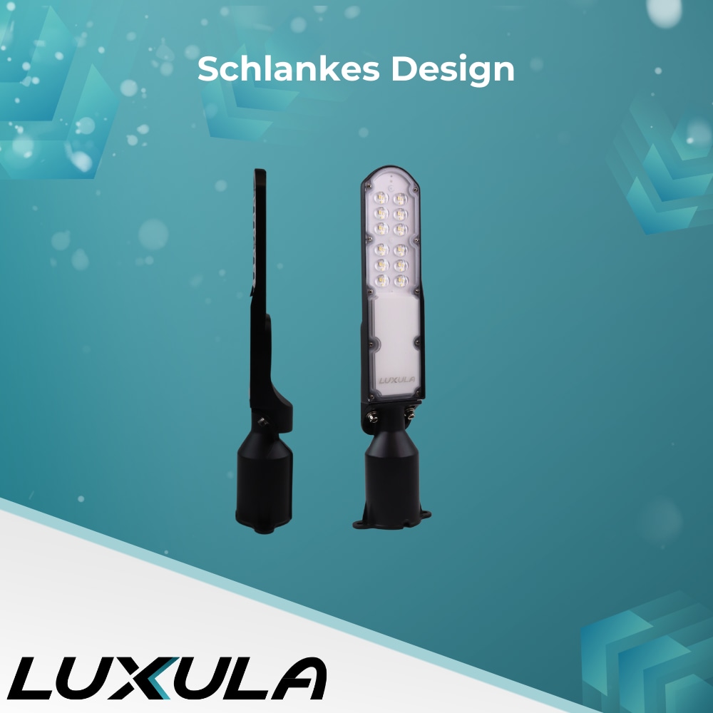 LUXULA LED-Straßenleuchte, SLIM, EEK: E, 30W, 3600lm, 5000K, IP65 LUXULA LED-Straßenleuchte, SLIM, EEK: E, 30W, 3600lm, 5000K, IP65
