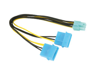 S-IMPULS PCIe-Stromadapter, 6-Pin S-IMPULS PCIe-Stromadapter, 6-Pin