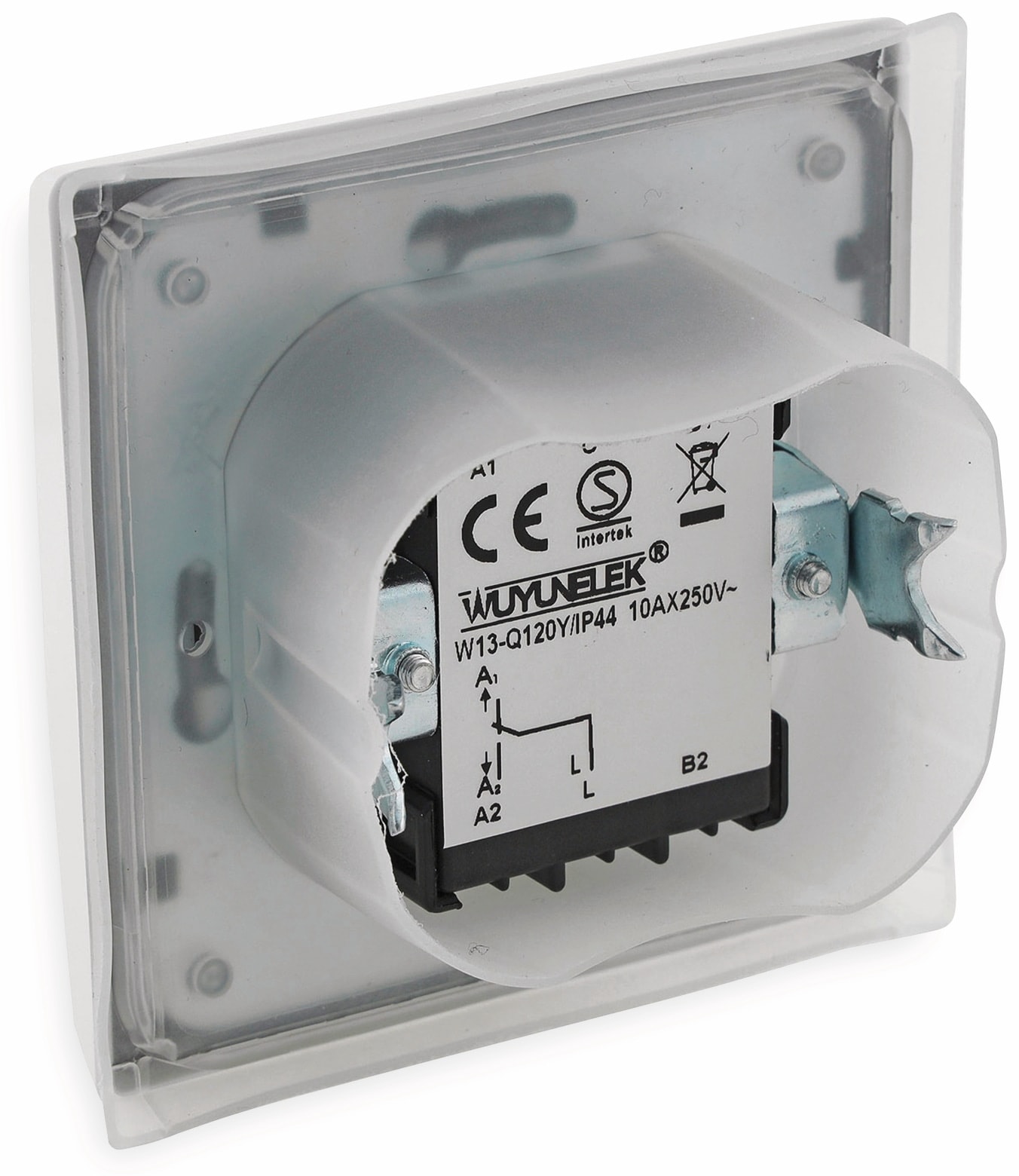 DELPHI Wechselschalter 23235, IP44, 10A/250V~, weiß DELPHI Wechselschalter 23235, IP44, 10A/250V~, weiß