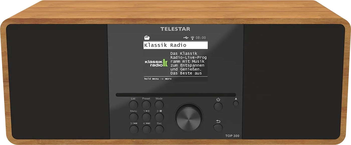 TELESTAR Digitalradio TOP 300, DAB+/UKW, Bluetooth, Holzoptik TELESTAR Digitalradio TOP 300, DAB+/UKW, Bluetooth, Holzoptik