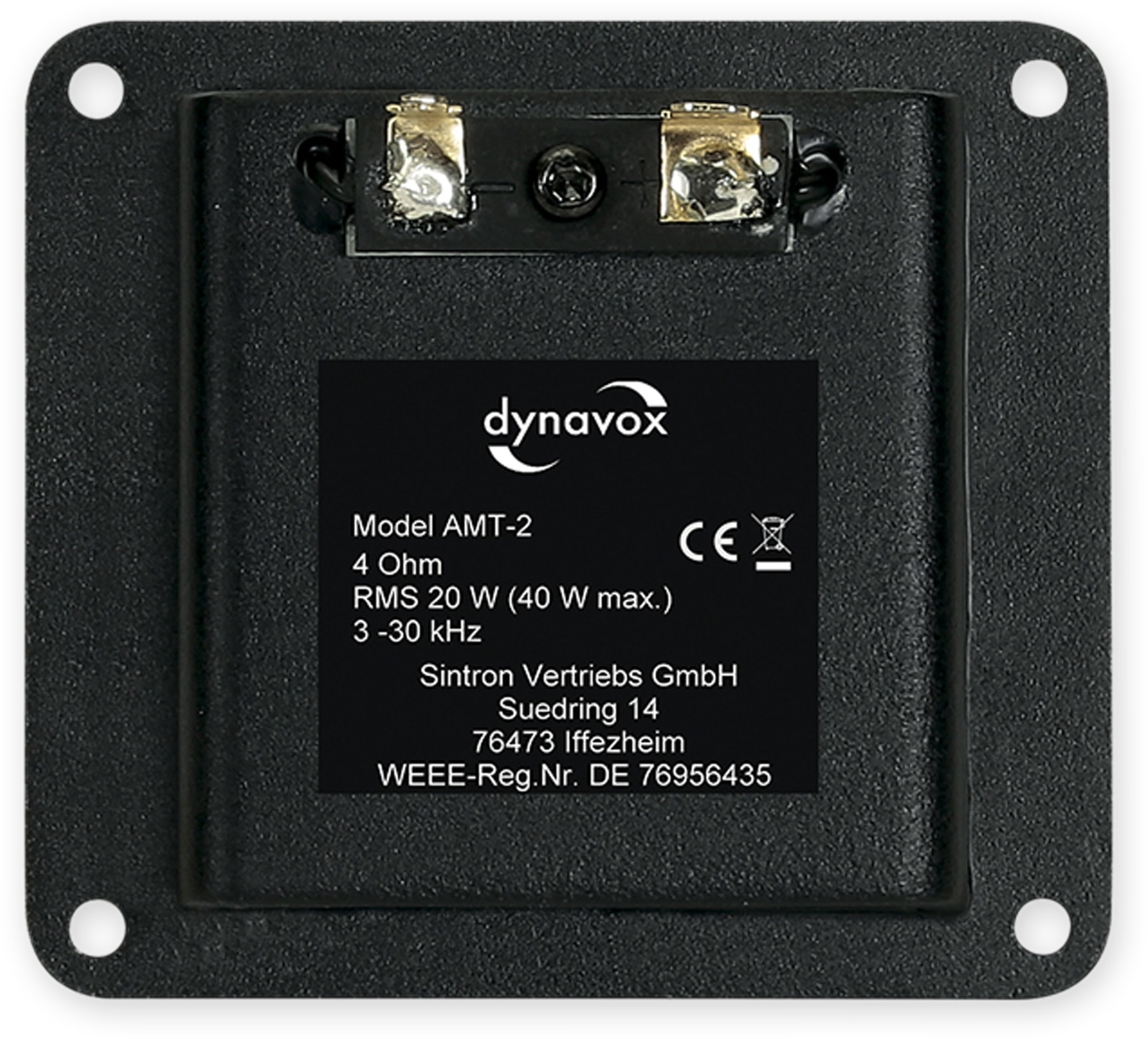 DYNAVOX Hochtöner AMT-2 Air Motion, Transformer, 20 W DYNAVOX Hochtöner AMT-2 Air Motion, Transformer, 20 W