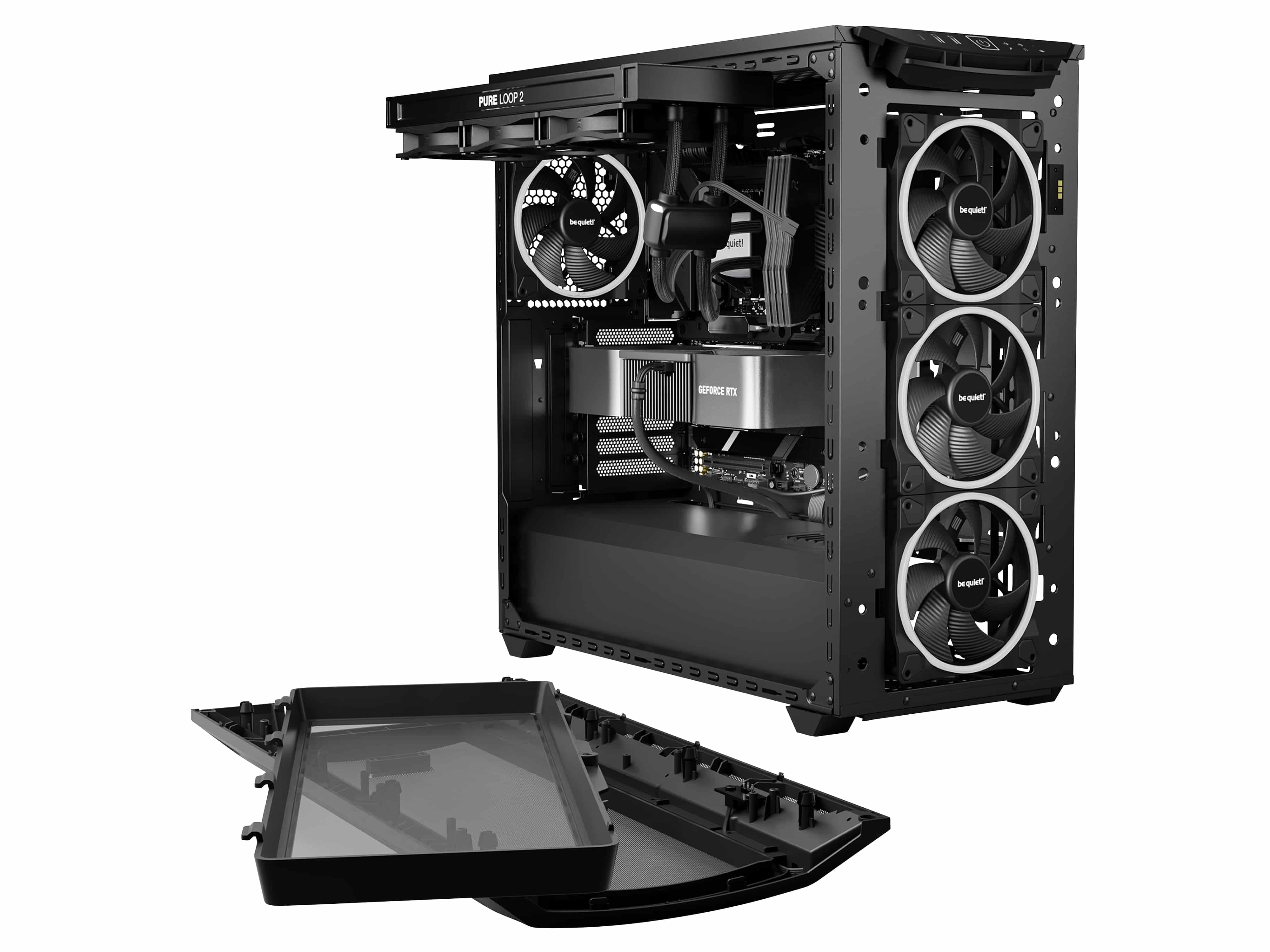 BE QUIET! Midi Tower Shadow Base 800 FX black BE QUIET! Midi Tower Shadow Base 800 FX black