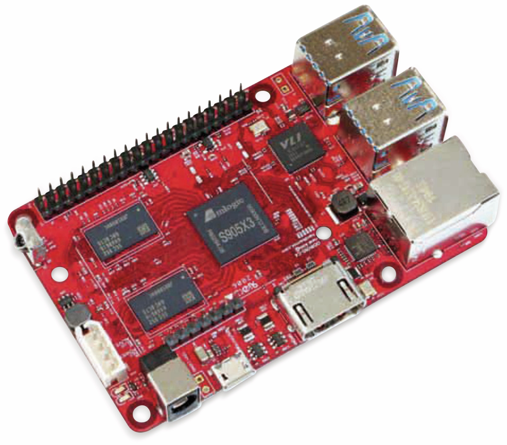 ODROID-C4 Einplatinen-Computer, 2 GHz QuadCore, 4 GB RAM, 4x USB ODROID-C4 Einplatinen-Computer, 2 GHz QuadCore, 4 GB RAM, 4x USB