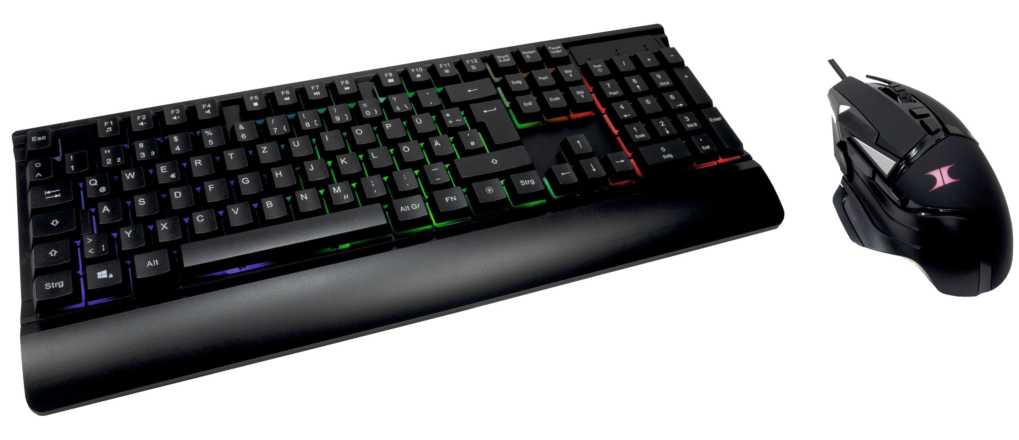 INTER-TECH Tastatur- und Mausset AC KC-3000 INTER-TECH Tastatur- und Mausset AC KC-3000