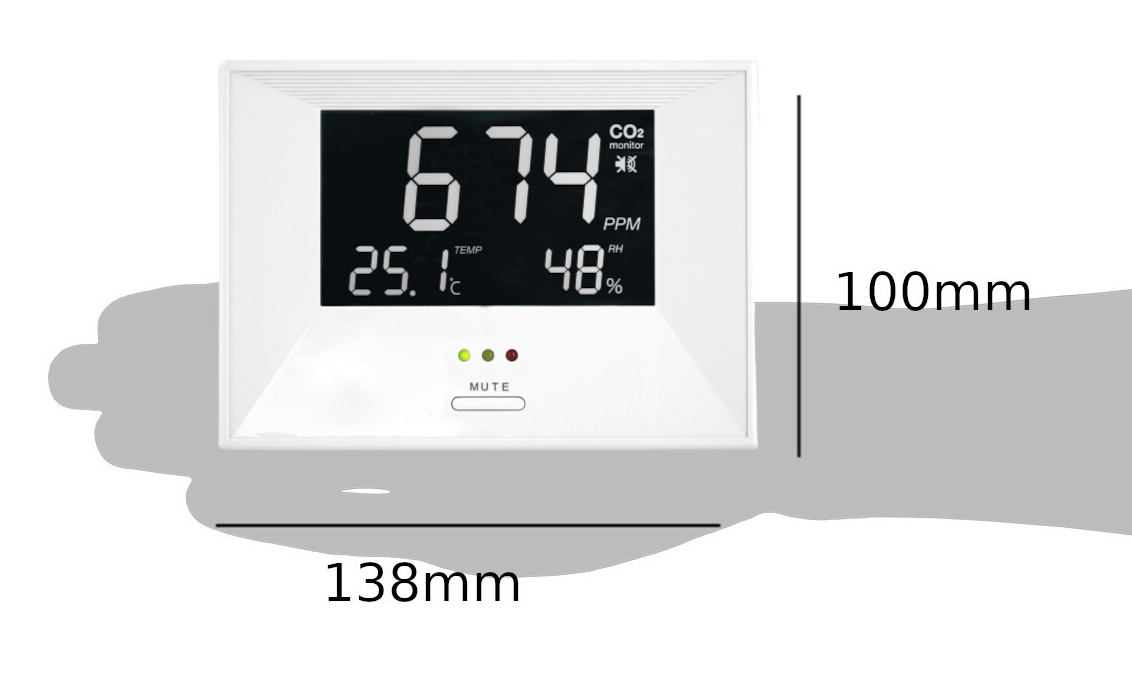 TFA C02-Monitor AIRCO2NTROL LIFE 31.5003, weiß TFA C02-Monitor AIRCO2NTROL LIFE 31.5003, weiß