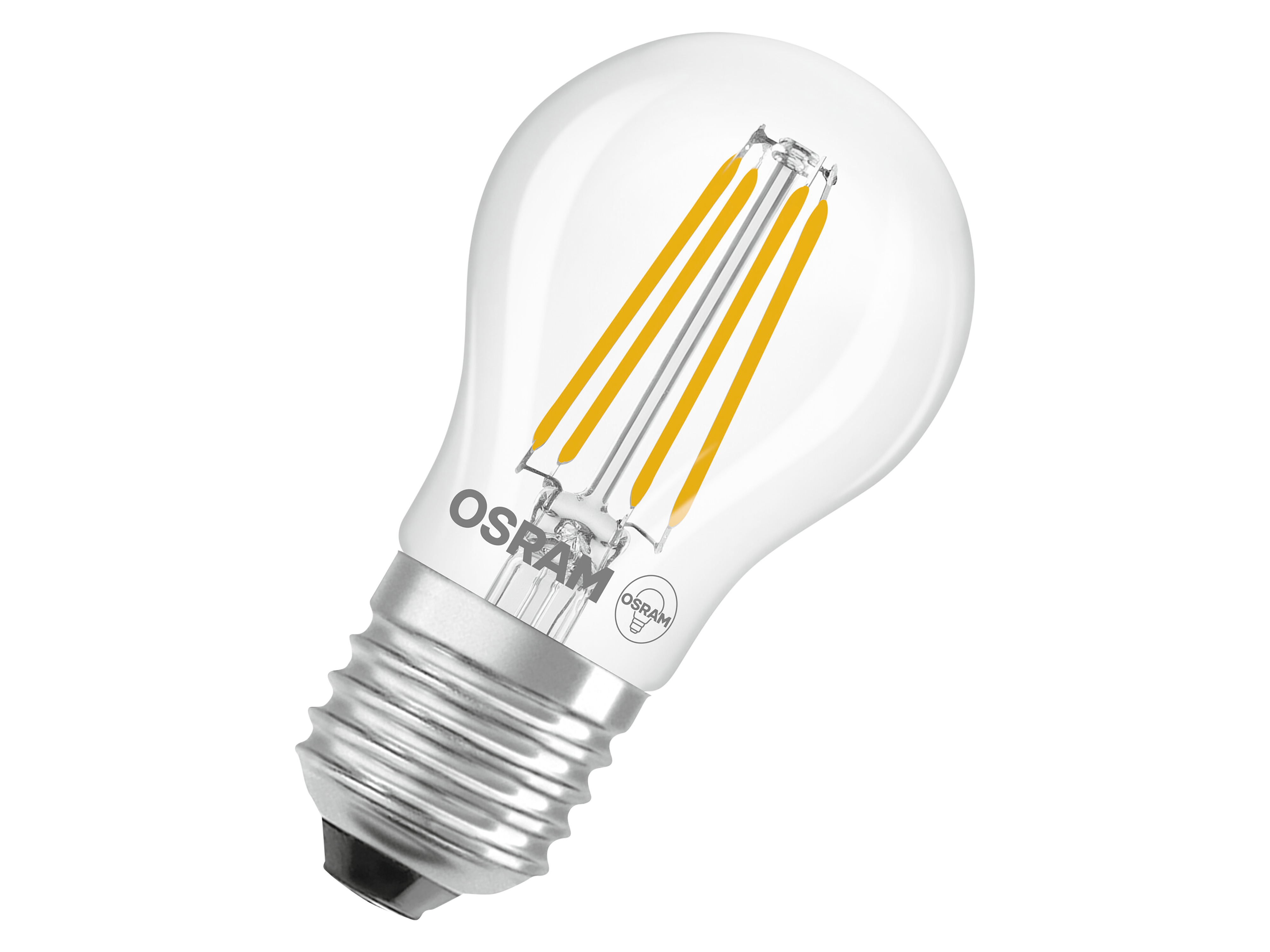 OSRAM LED-Lampe Retrofit, 3,4 W, E27, 2700 K, EEK: D, 470 lm, IP20, warmweiß