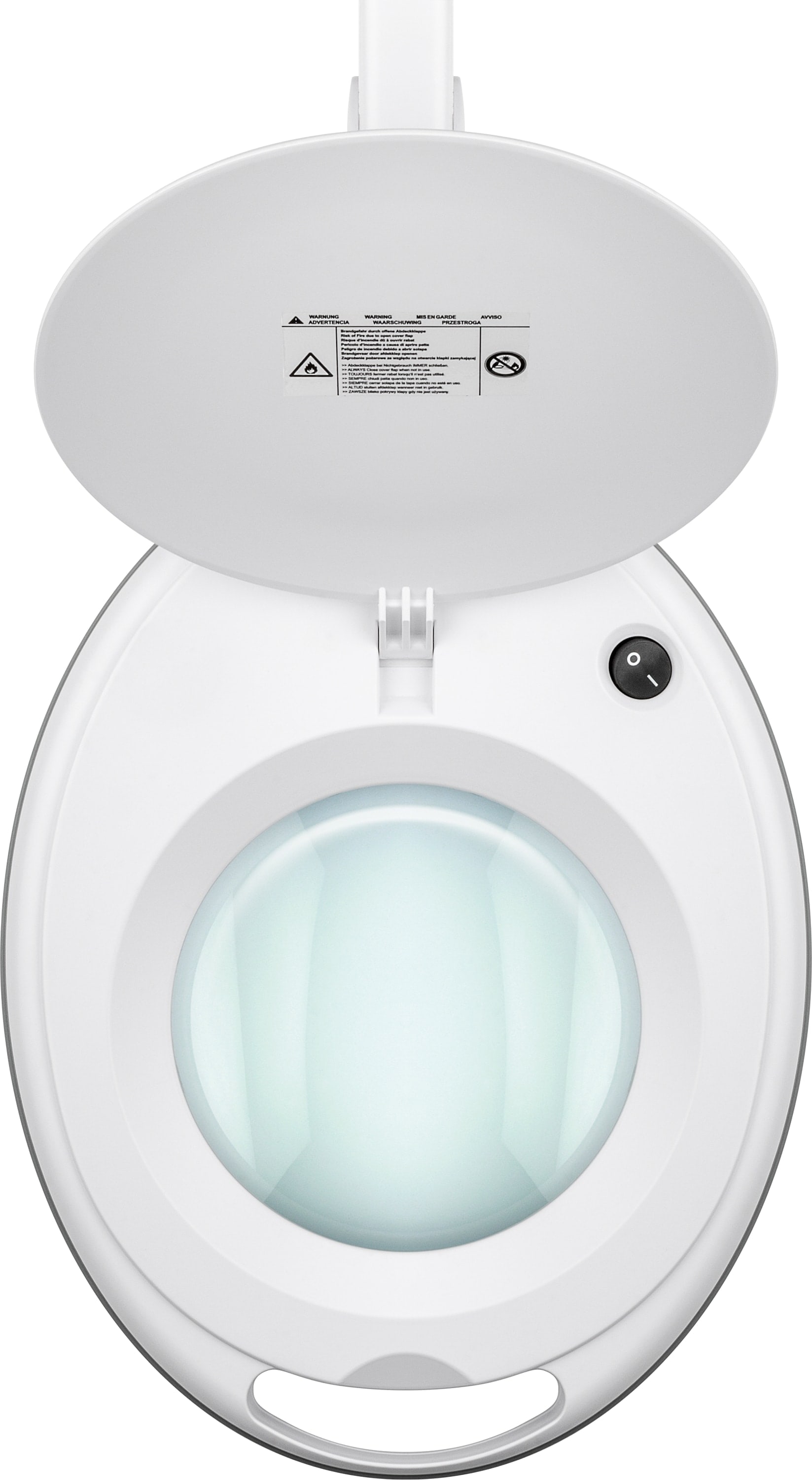 GOOBAY LED-Klemm-Lupenleuchte, 8 W, 650 lm, 1,75x Vergrößerung, weiß GOOBAY LED-Klemm-Lupenleuchte, 8 W, 650 lm, 1,75x Vergrößerung, weiß