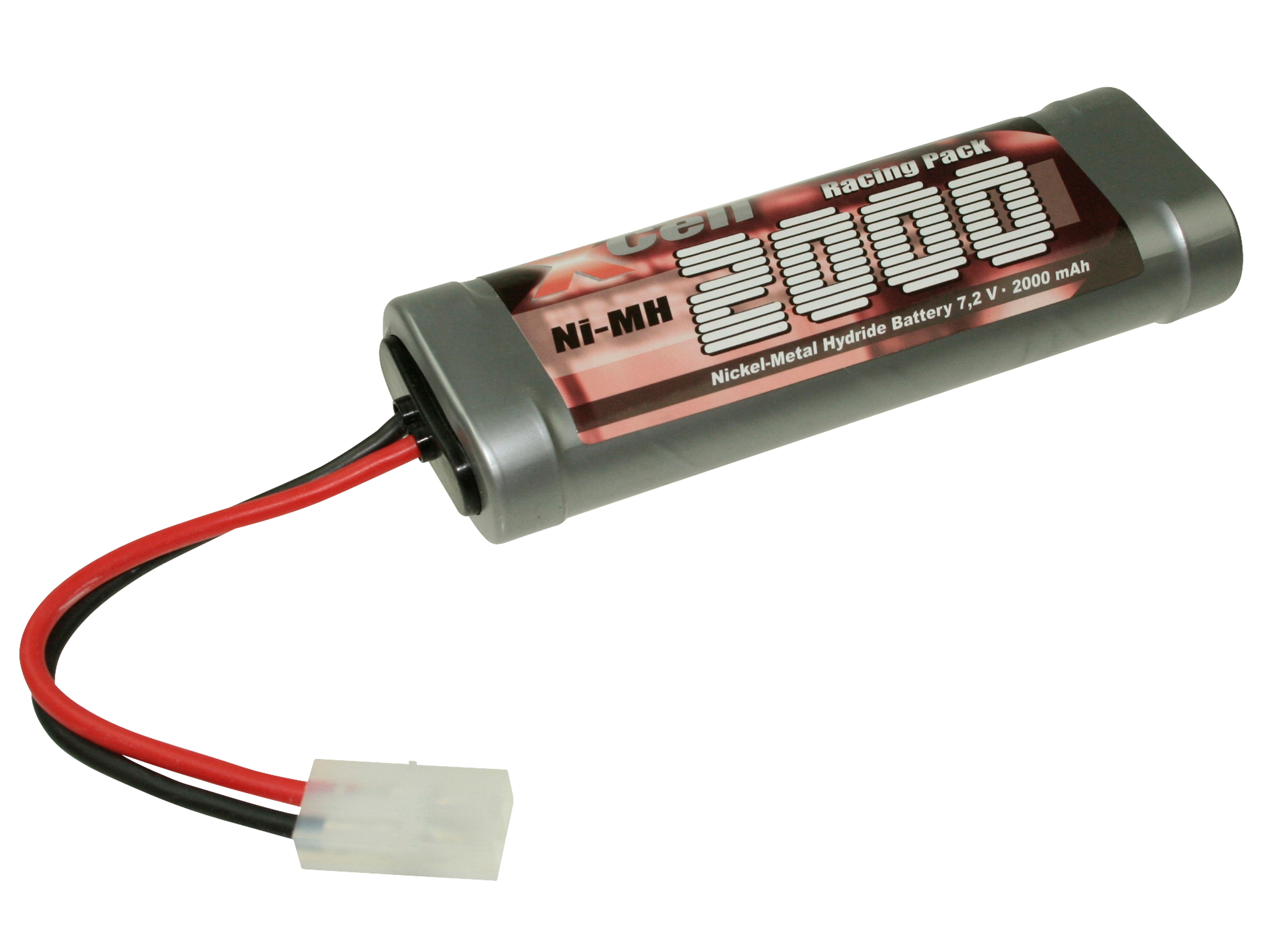 XCELL Ni-MH Akku 114360 RC-Pack, 7,2 V, 2000mAh, L2x3 XCELL Ni-MH Akku 114360 RC-Pack, 7,2 V, 2000mAh, L2x3