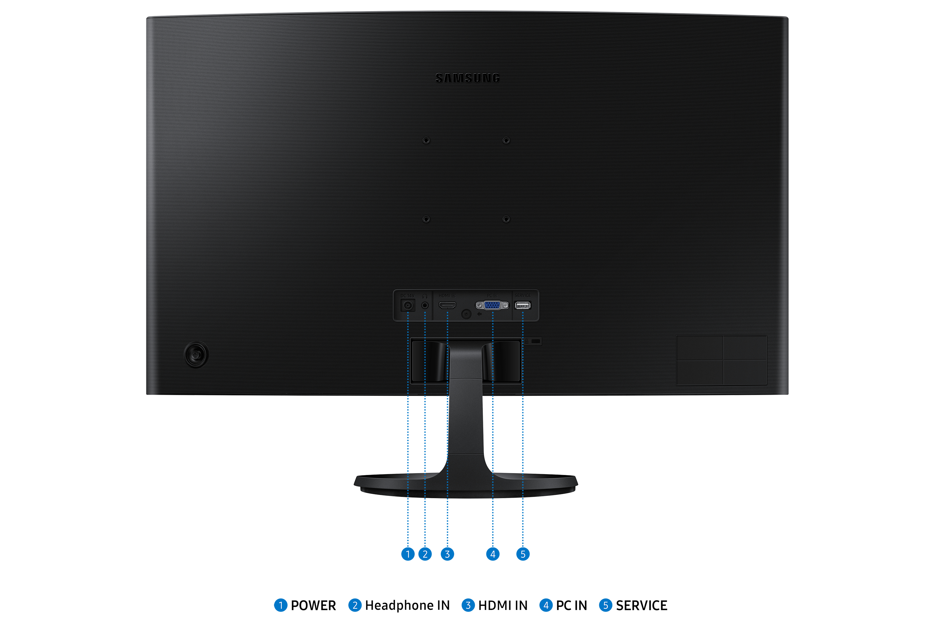 SAMSUNG Monitor S27D364GAU