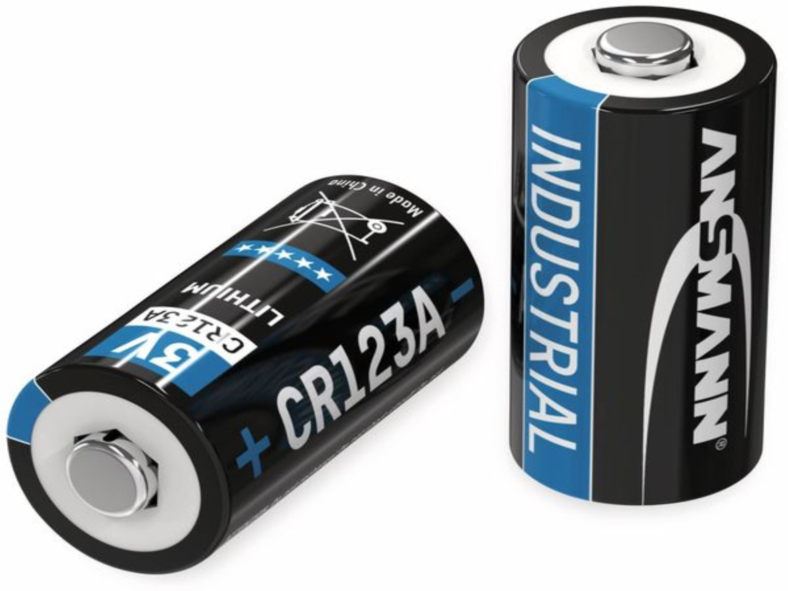 ANSMANN Lithium-Batterie CR123A, 10 Stück ANSMANN Lithium-Batterie CR123A, 10 Stück