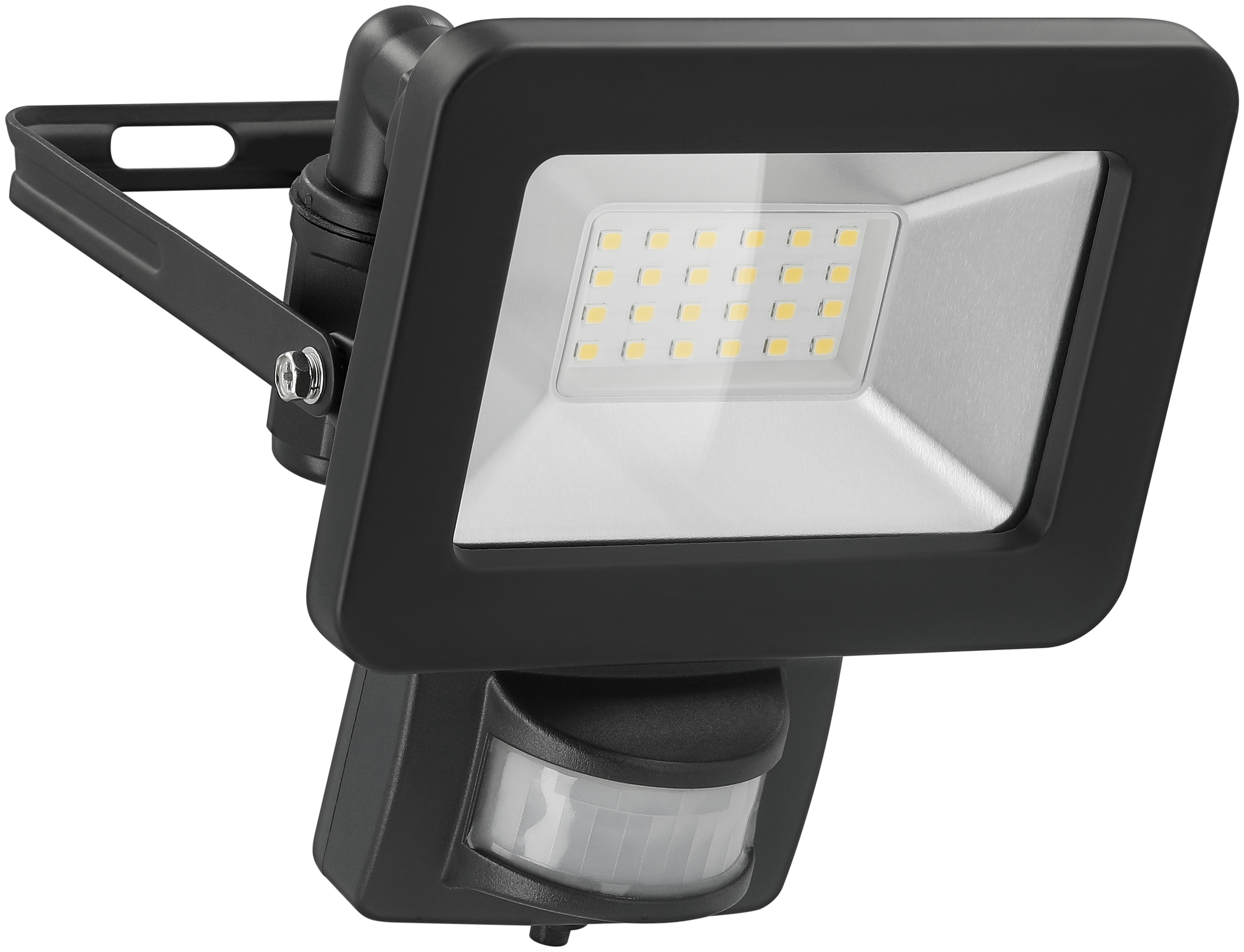 GOOBAY LED-Fluter mit Bewegungsmelder, 20W, 1700lm, 4000K, schwarz GOOBAY LED-Fluter mit Bewegungsmelder, 20W, 1700lm, 4000K, schwarz