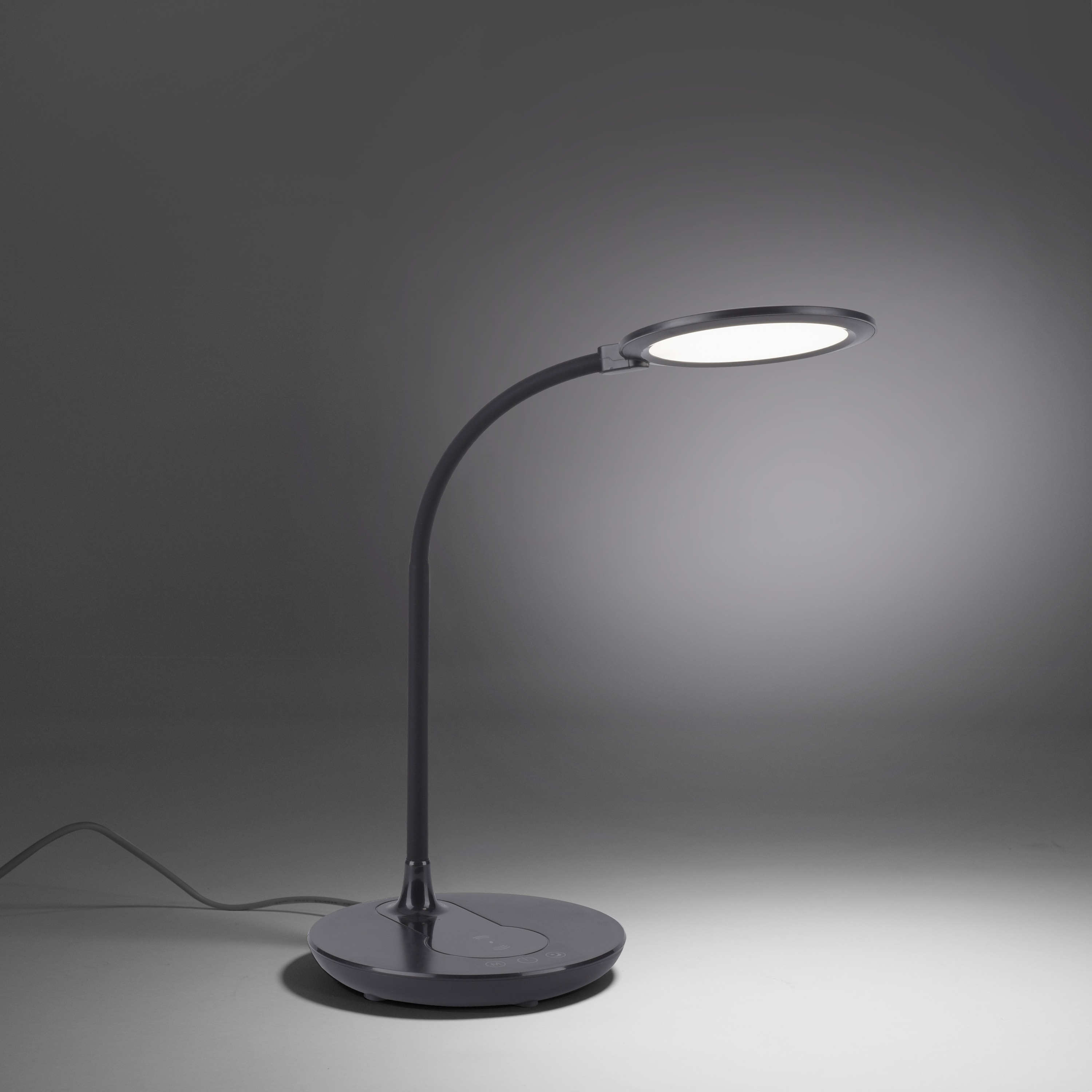 JUST LIGHT LED-Tischleuchte 14416-18 schwarz, 5 W, 600 lm, CCT, Handy-Ladefunktion JUST LIGHT LED-Tischleuchte 14416-18 schwarz, 5 W, 600 lm, CCT, Handy-Ladefunktion
