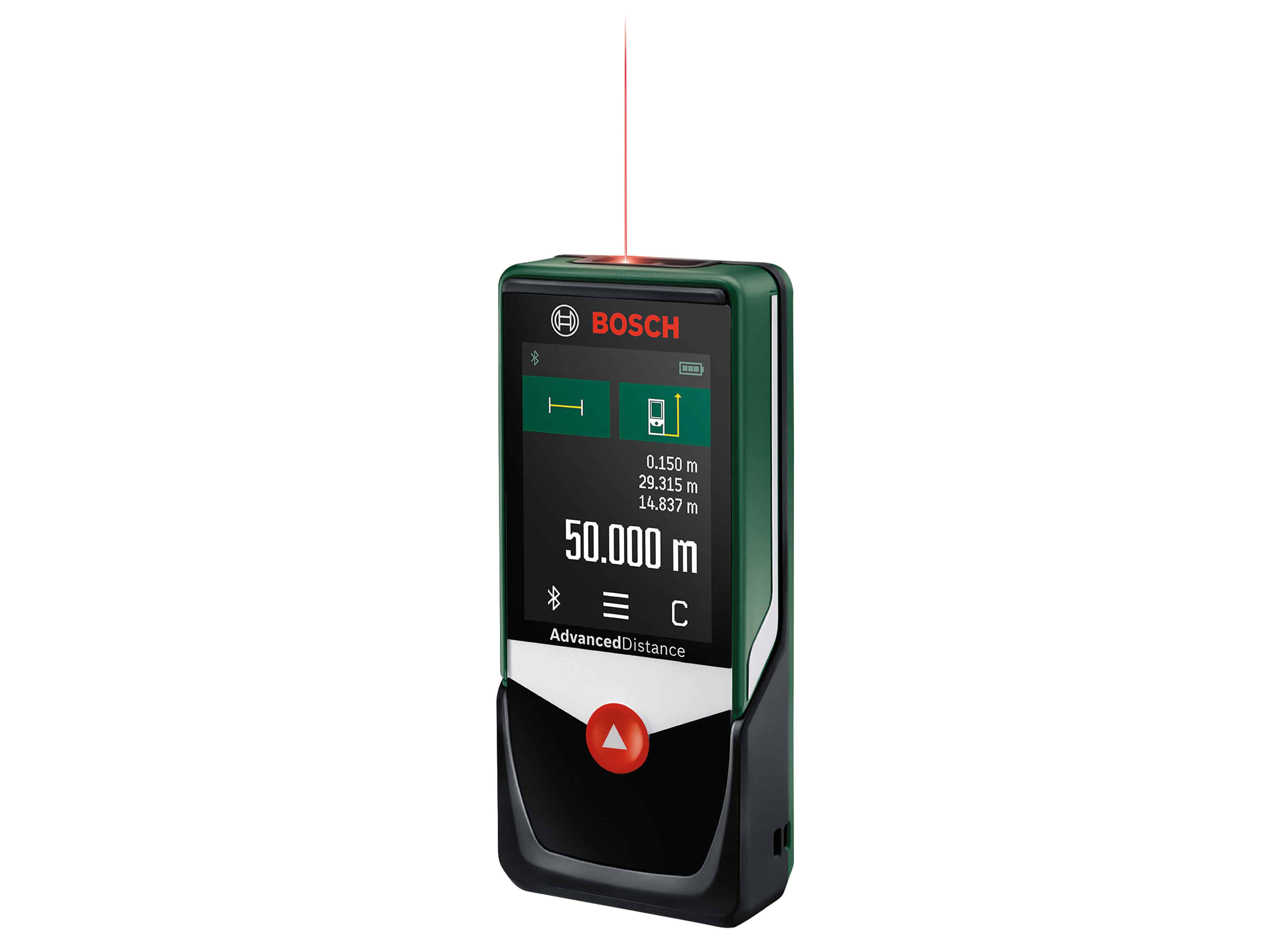 BOSCH Digitaler Laser-Entfernungsmesser AdvancedDistance 50 C, 06036722Z0 BOSCH Digitaler Laser-Entfernungsmesser AdvancedDistance 50 C, 06036722Z0