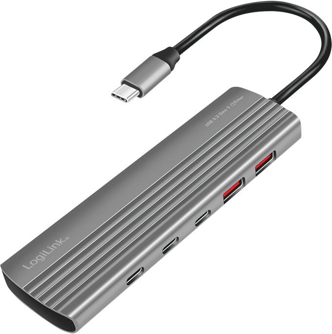 LOGILINK USB-C-Hub UA0415 10-Port Logilink USB-C-Hub UA0415 10-Port