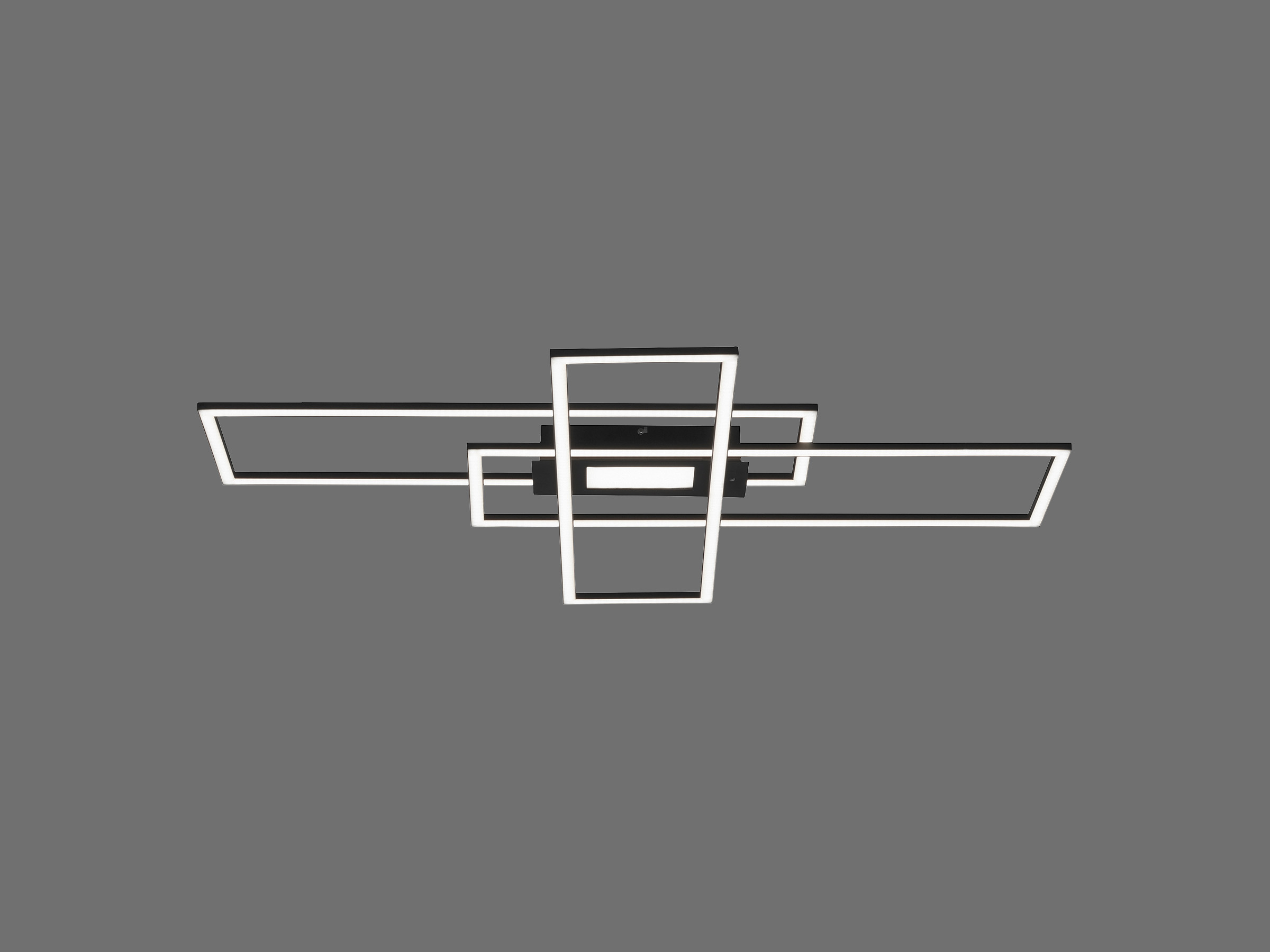 JUST LIGHT LED-Deckenleuchte 14693-18, 45W, 5500lm, schwarz JUST LIGHT LED-Deckenleuchte 14693-18, 45W, 5500lm, schwarz