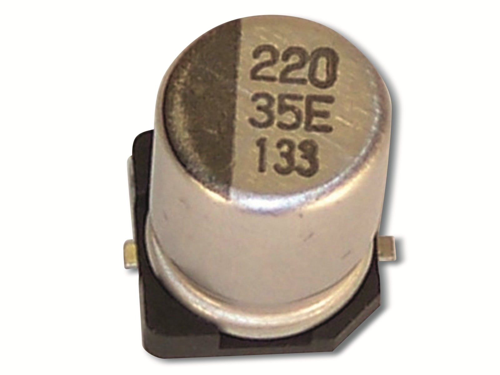 TEAPO SMD-Alu-Elko 10µF, 35V, 4x5.4mm, VEV106M035S0ANB01K TEAPO SMD-Alu-Elko, VEV106M035S0ANB01K, 10uF, 35V, SMD, 105°C, 4x5.4mm