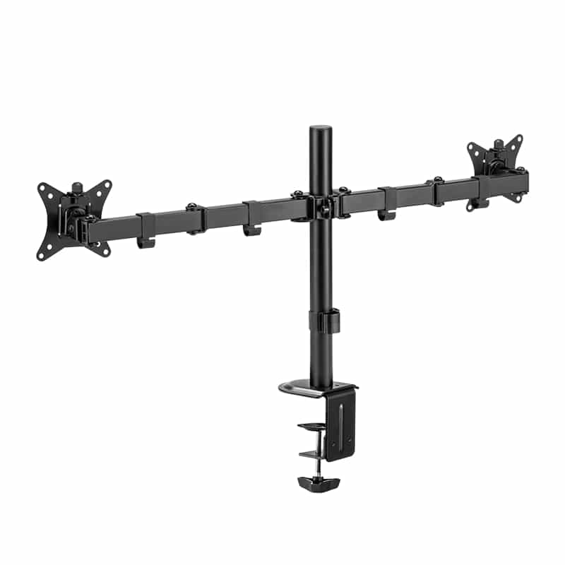 LOGILINK Monitorhalterung BP0172 2fach 17-32, Aluminium LOGILINK Monitorhalterung BP0172, 2-fach, 43,2 - 81,3 cm (17" - 32"), Aluminium