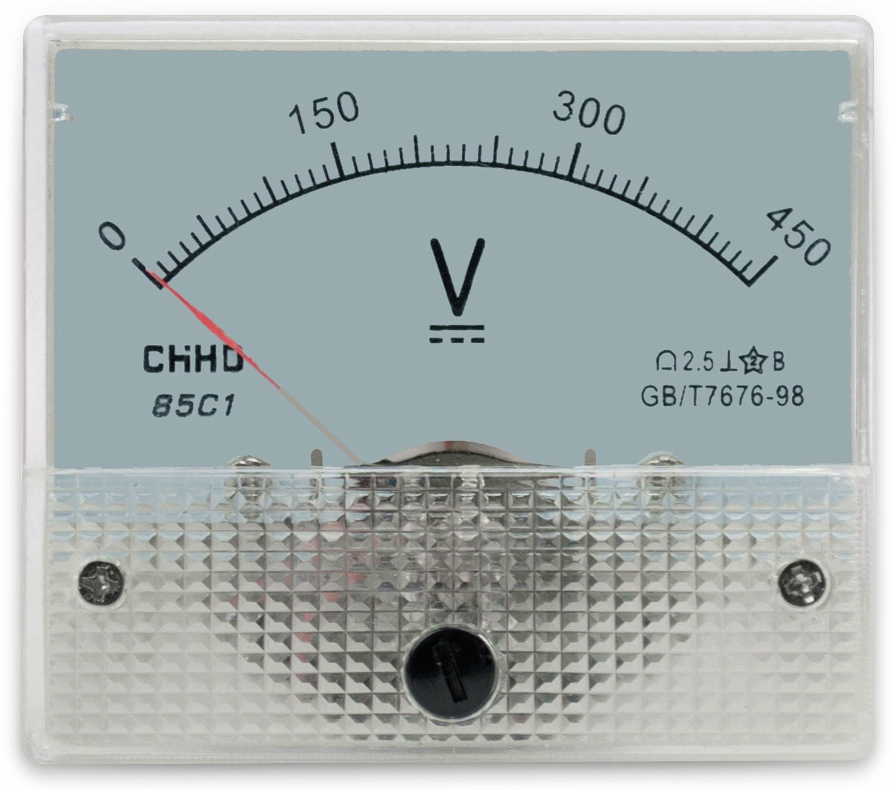 Einbau-Messinstrument, 0...450 V- Einbau-Messinstrument, 0...450 V-