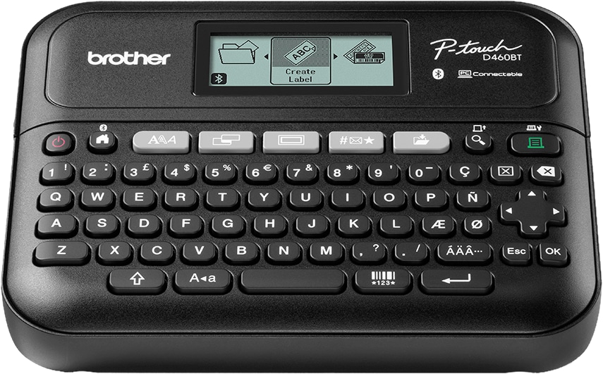 BROTHER Beschriftungsgerät P-Touch D460BTVP BROTHER Beschriftungsgerät P-Touch D460BTVP