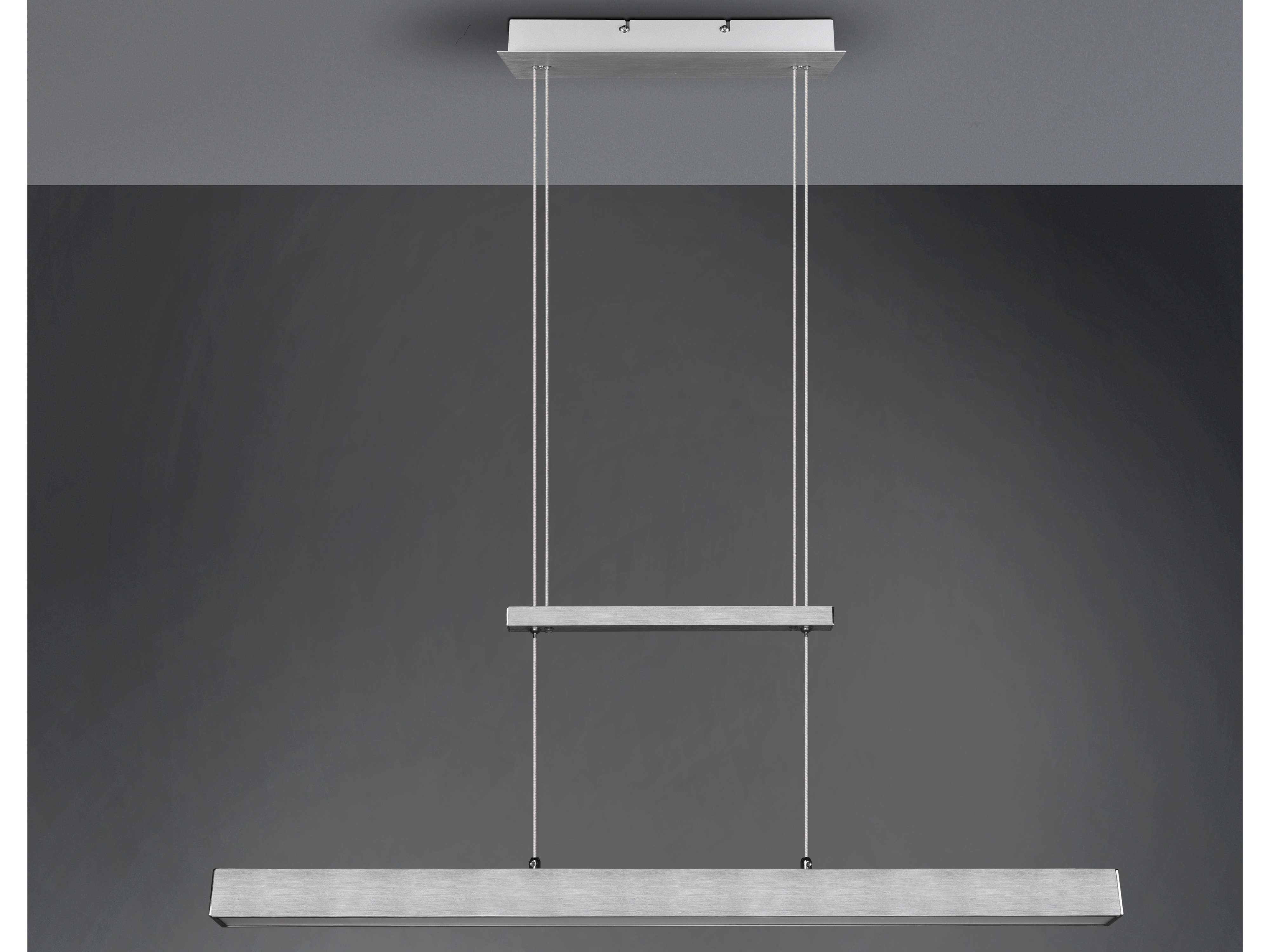REALITY LED-Pendelleuchte Paros R32043105 Aluminium, 1 x LED 22 W, 2500 lm, 2 x 5 W, 2 x 600 lm REALITY LED-Pendelleuchte Paros R32043105 Aluminium, 1 x LED 22 W, 2500 lm, 2 x 5 W, 2 x 600 lm