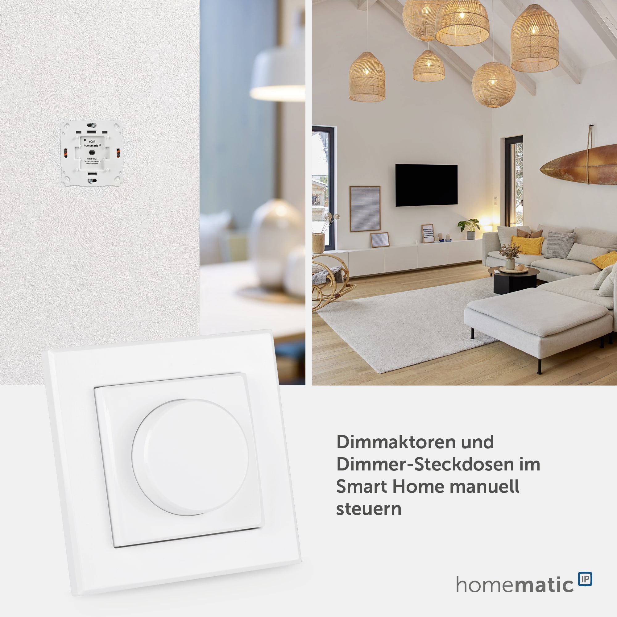 HOMEMATIC IP Smart Home 154888A0 Drehtaster HOMEMATIC IP Smart Home 154888A0 Drehtaster