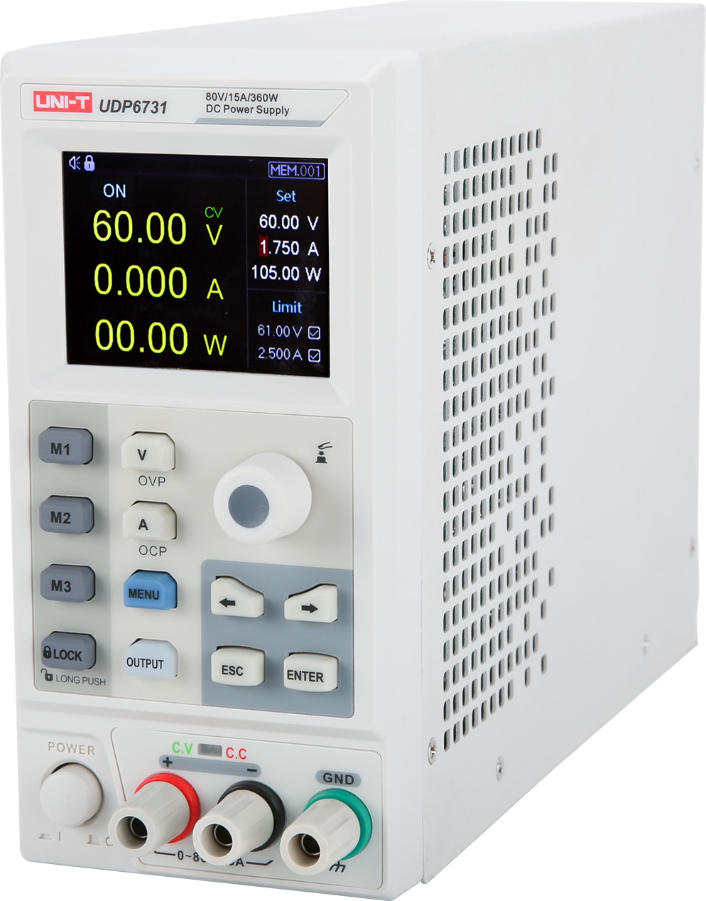 UNI-T Labornetzteil, UDP6730, 1 Kanal, programmierbar, 360 W UNI-T Labornetzteil, UDP6730, 1 Kanal, programmierbar, 360 W