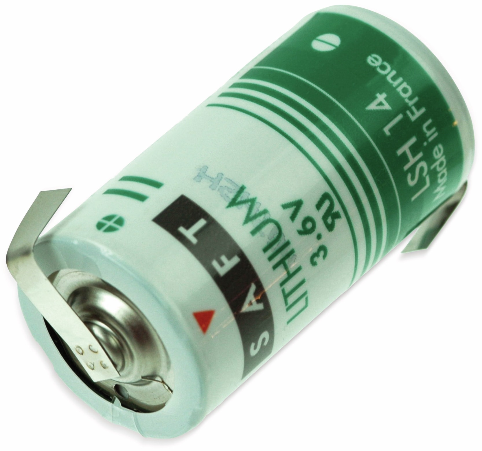 SAFT Lithium-Batterie LSH 14-CNR, C, mit Z-Lötfahne, 3,6 V-, 5500 mAh SAFT Lithium-Batterie LSH 14-CNR, C, mit Z-Lötfahne, 3,6 V-, 5500 mAh