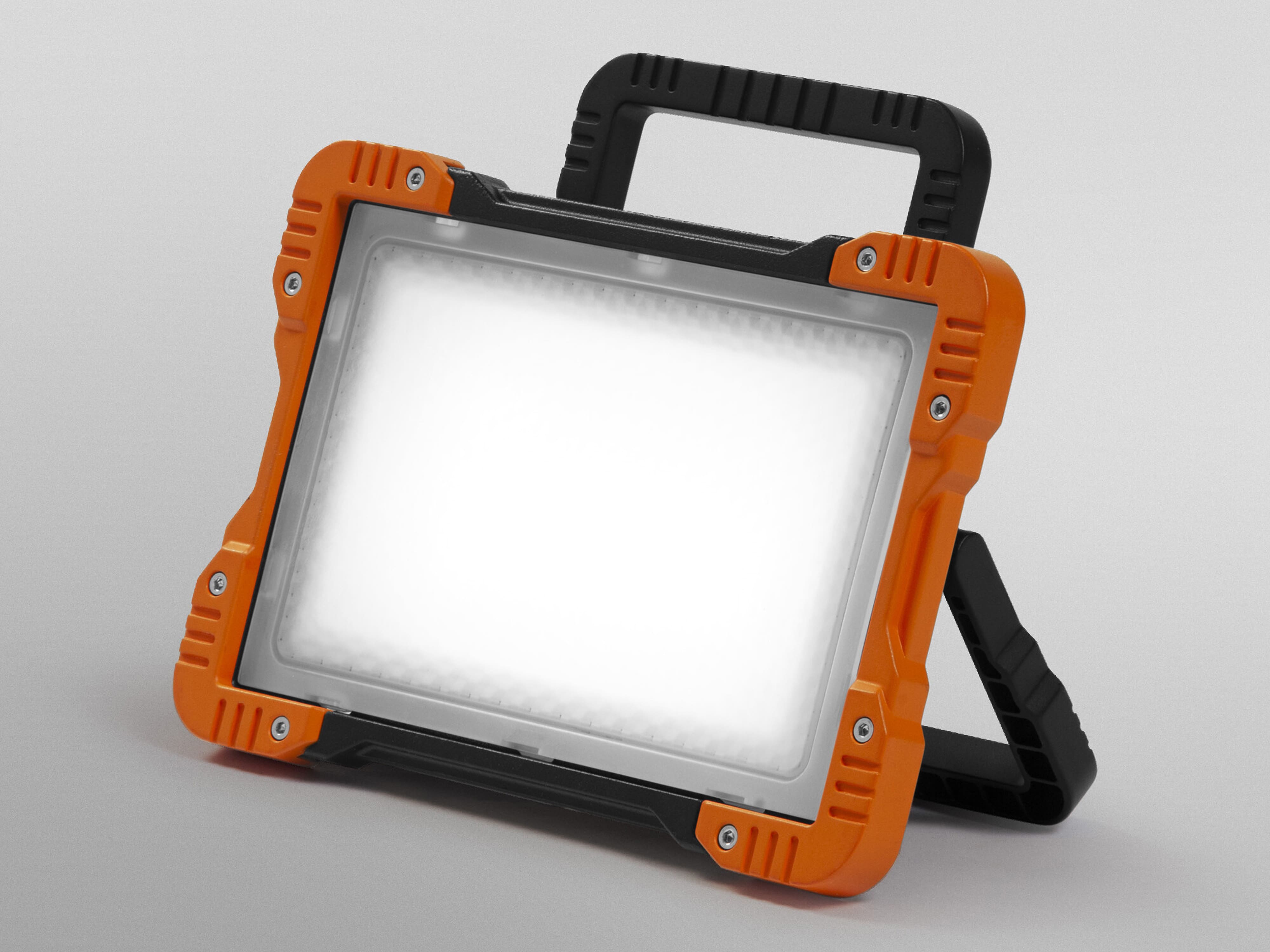 OSRAM LED-Baustrahler, 50W, 4000lm, 4000K, IP54, neutralweiß, orange/schwarz OSRAM LED-Baustrahler, 50W, 4000lm, 4000K, IP20, neutralweiß, orange/schwarz