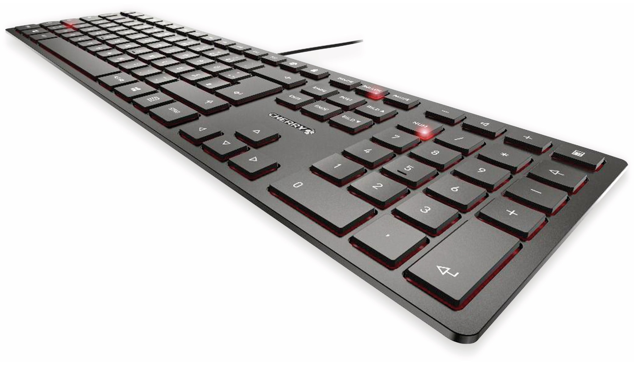 CHERRY Tastatur KC 6000 Slim, schwarz CHERRY Tastatur KC 6000 Slim, schwarz