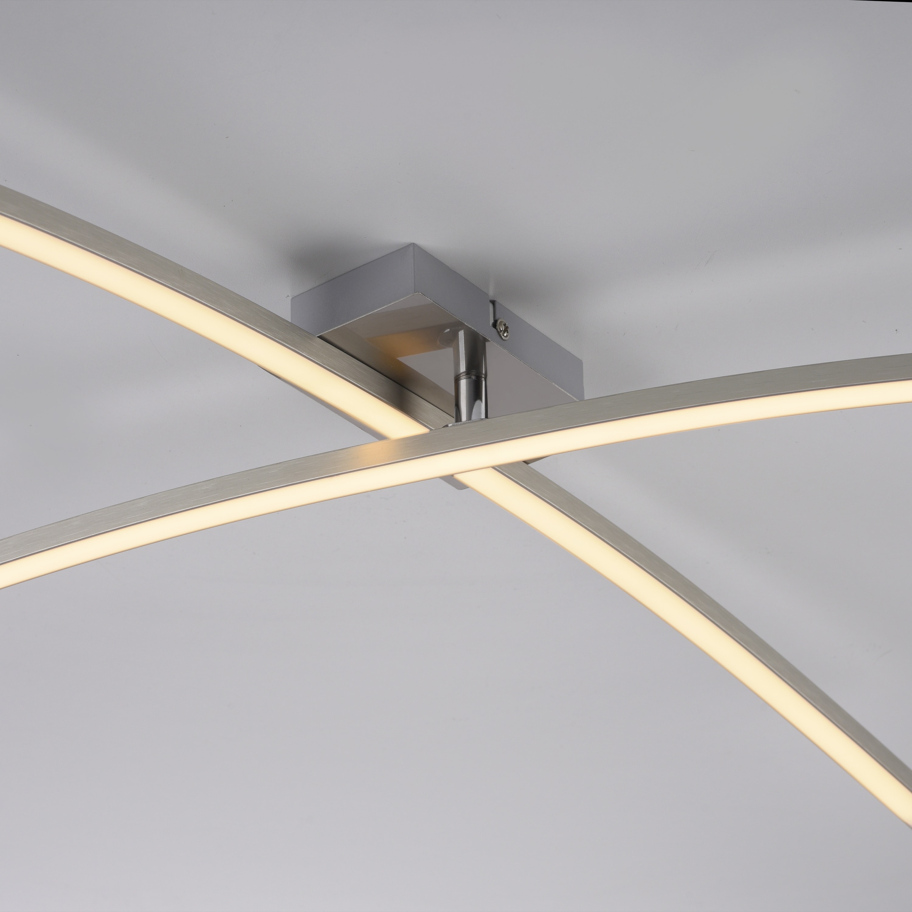 JUST LIGHT LED-Deckenleuchte 14726-55, 12W, 3000K, 1730lm, warmweiß, IP20, stahl JUST LIGHT LED-Deckenleuchte 14726-55, 12W, 3000K, 1730lm, warmweiß, IP20, stahl