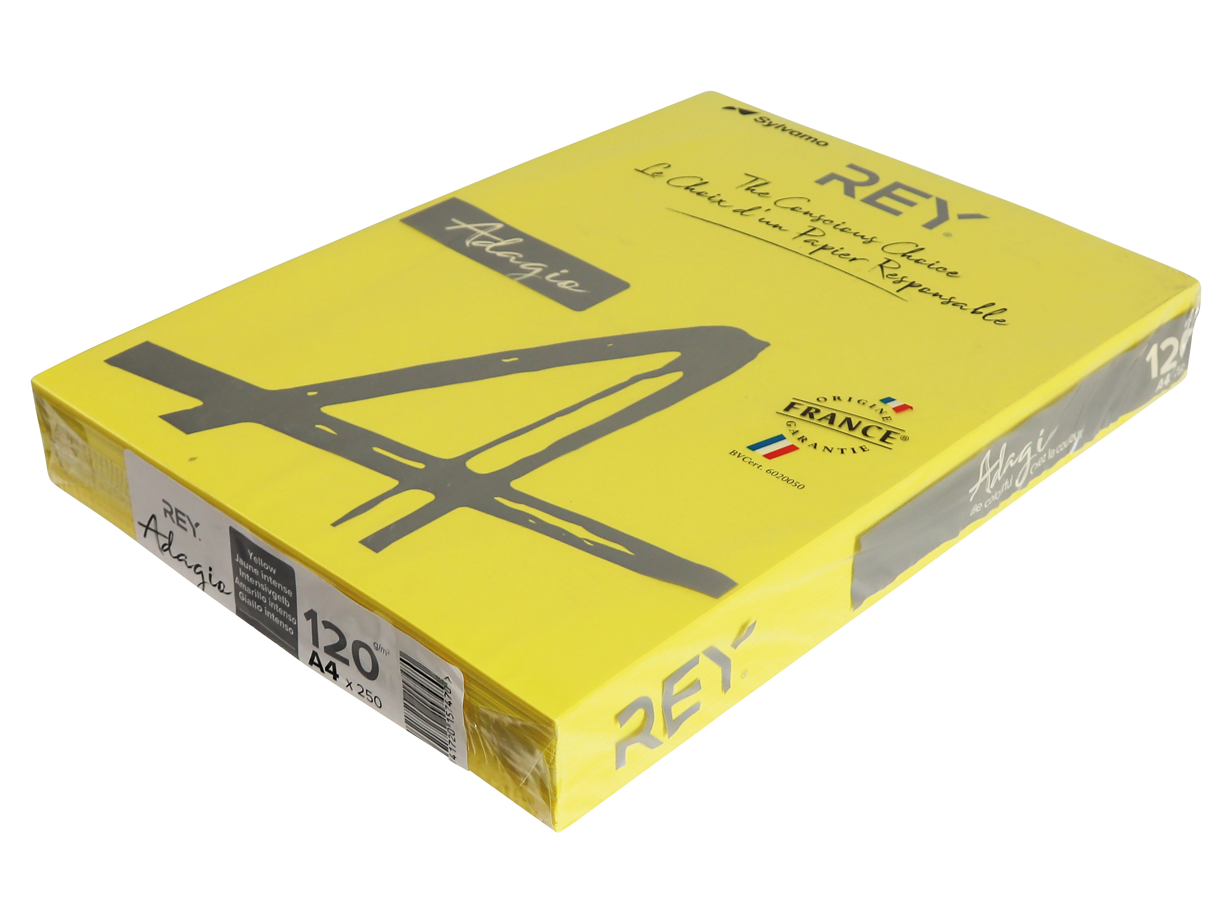 ADAGIO Kopierpapier A4, intensiv-gelb, 120 g/m² ADAGIO Kopierpapier A4, intensiv-gelb, 120 g/m²