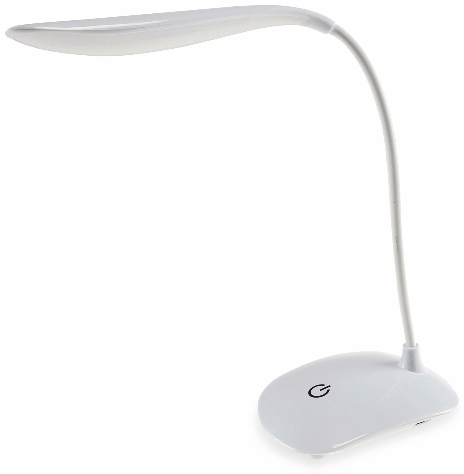 CHILITEC LED-Schreibtischleuchte 23107, mit Touch-Schalter, 6000K, weiß CHILITEC LED-Schreibtischleuchte 23107, mit Touch-Schalter, 6000K, weiß