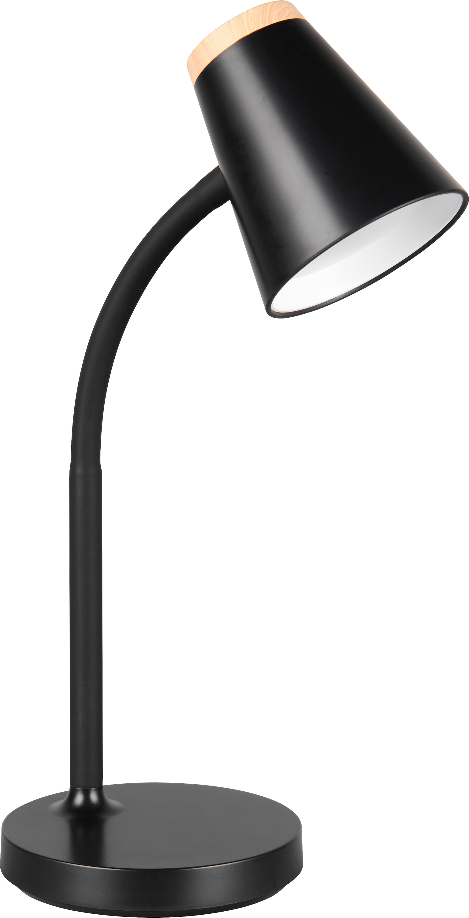 REALITY LED-Tischleuchte PONGO, R55831102, 4,5W, 500lm, 3000K, schwarz REALITY LED-Tischleuchte PONGO, R55831102, 4,5W, 500lm, 3000K, schwarz