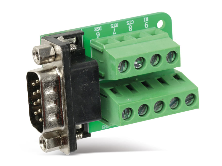 Sub-D Stecker, 9-polig Sub-D Stecker, 9-polig
