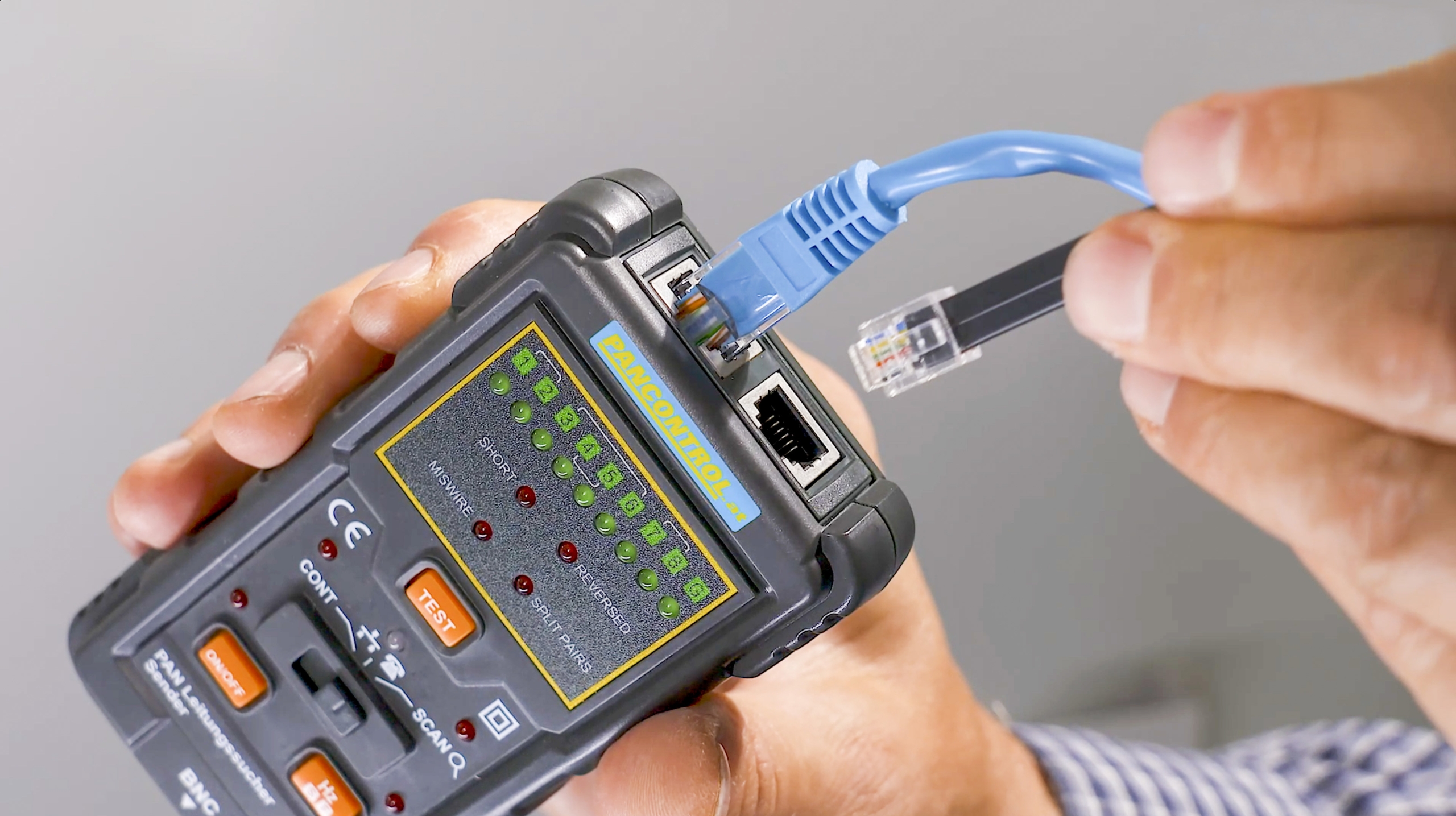 PANCONTROL Leitungssuchgerät und LAN-Tester PAN Leitungssucher PANCONTROL Leitungssuchgerät und LAN-Tester PAN Leitungssucher