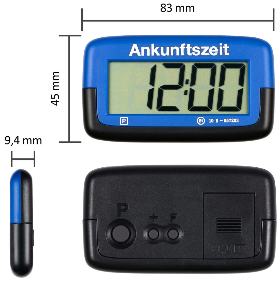NEEDIT Elektronische Parkscheibe Park Micro blau NEEDIT Elektronische Parkscheibe Park Micro blau