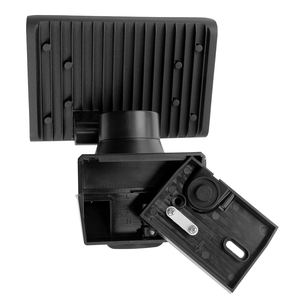 LUXULA LED-Fluter LX400193, mit BM, 20 W, 2100 lm, 4000 K, schwarz