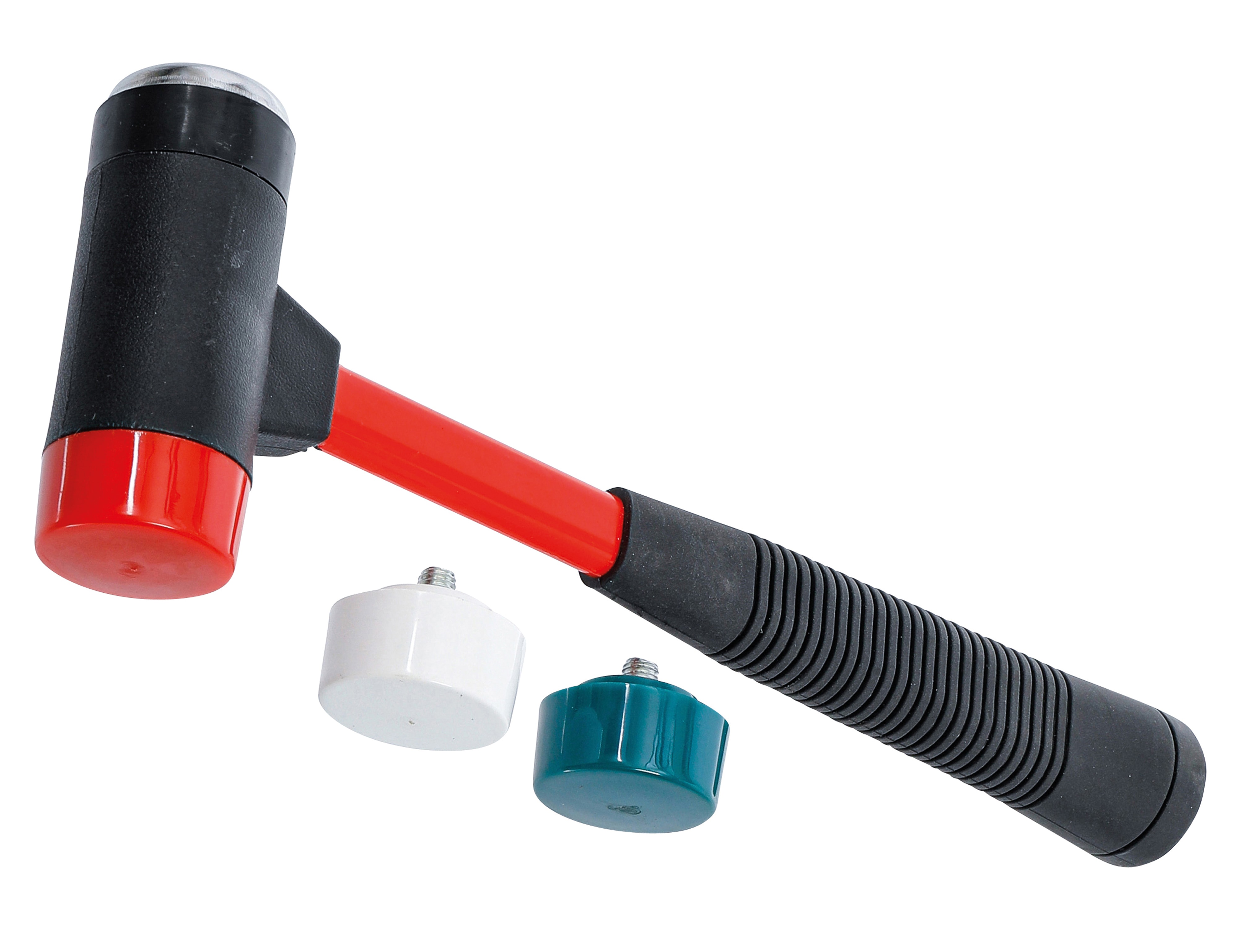 BGS TECHNIC Wechselkopf-Hammer-Satz, Ø 38 mm, Fiberglasstiel BGS TECHNIC Wechselkopf-Hammer-Satz, Ø 38 mm, Fiberglasstiel