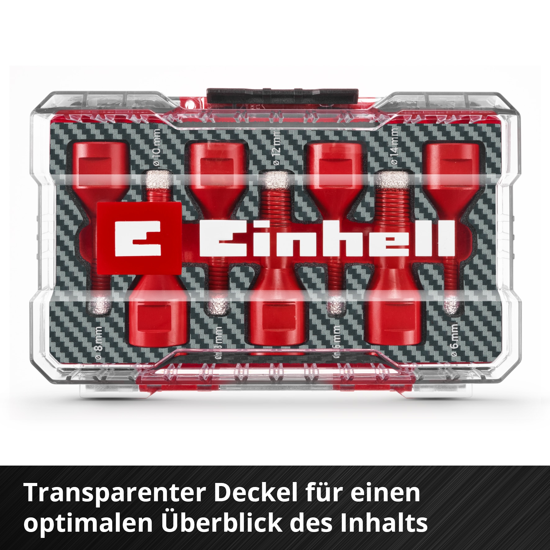EINHELL Fliesenbohrer-Set, 500400, M-Case, 7-teilig EINHELL Fliesenbohrer-Set, 500400, M-Case, 7-teilig