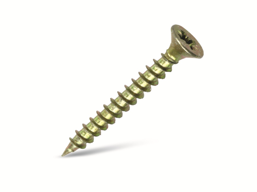 MASTERPROOF Spanplattenschrauben, 40x5,0 mm, 40 Stück, Kreuzschlitz MASTERPROOF Spanplattenschrauben, 40x5,0 mm, 40 Stück