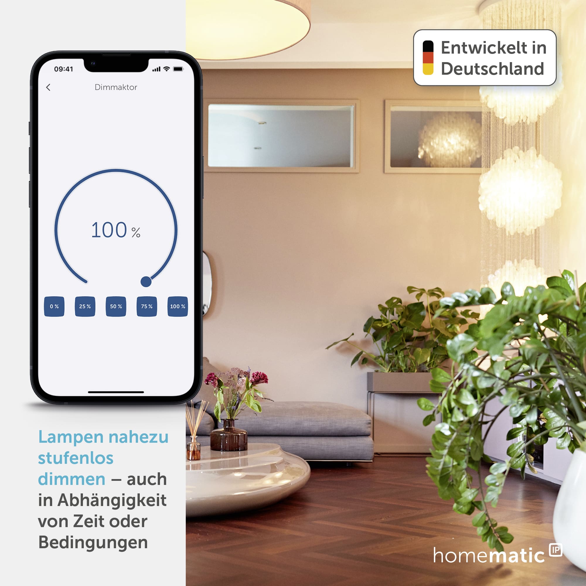 HOMEMATIC IP Smart Home 150609A0, Dimmaktor, Unterputz, Phasenabschnitt HOMEMATIC IP Smart Home 150609A0, Dimmaktor, Unterputz, Phasenabschnitt