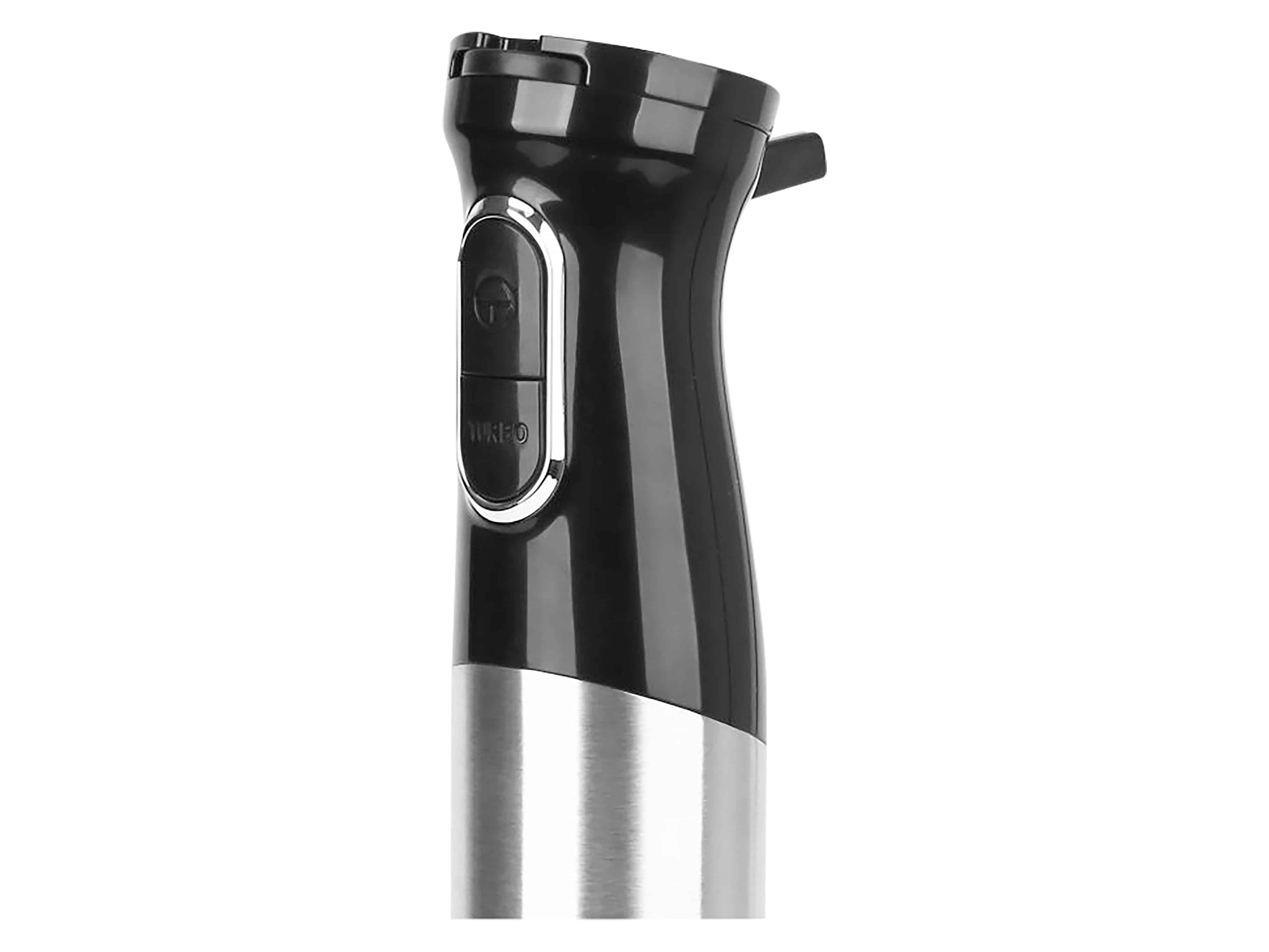 EMERIO Stabmixer HB-132381, 1000 Watt, Schwarz, Edelstahl EMERIO Stabmixer HB-132381, 1000 Watt, Schwarz, Edelstahl