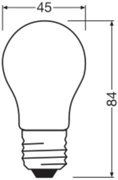 OSRAM LED-Lampe Retrofit, 1,8 W, E27, 2700 K, EEK: D, 250 lm, IP20, warmweiß OSRAM LED-Lampe Retrofit, 1,8 W, E27, 2700 K, EEK: D, 250 lm, IP20, warmweiß