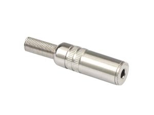 S-IMPULS Klinkenkupplung, 3,5 mm, mono, Metall S-IMPULS Klinkenkupplung, 3,5 mm, mono, Metall