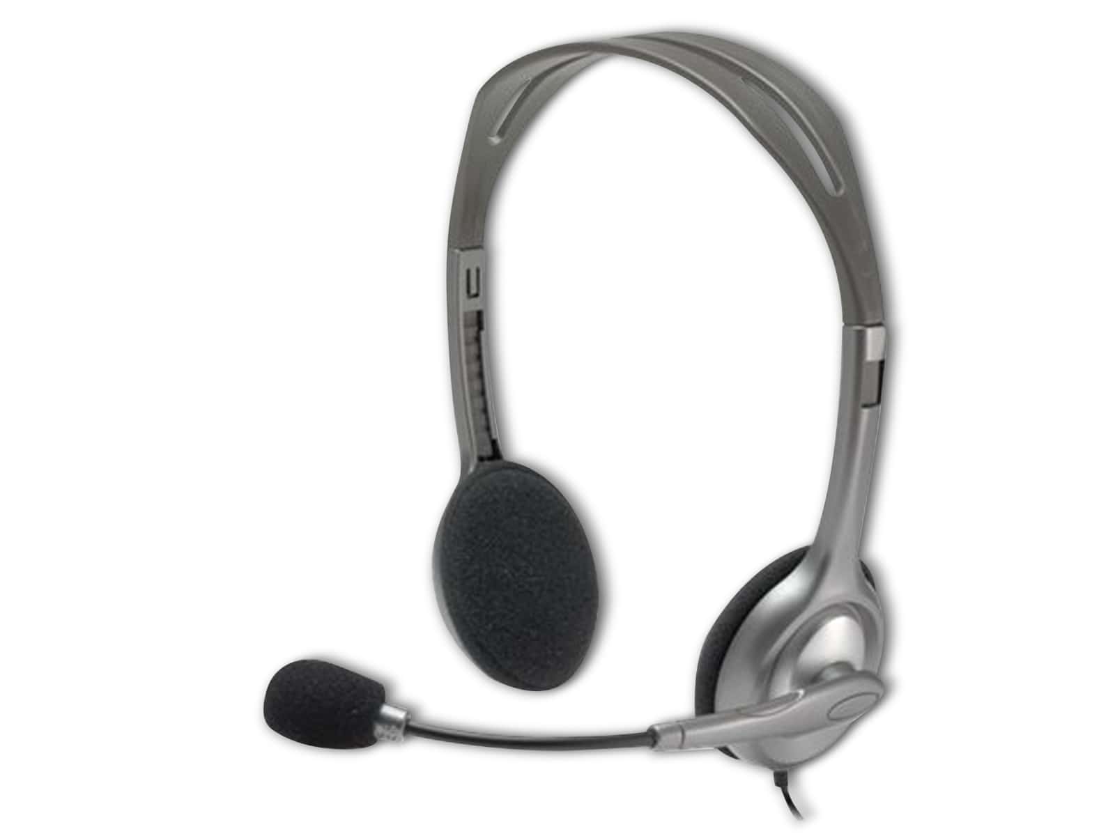 LOGITECH Headset H110, Stereo, schwarz LOGITECH Headset H110, Stereo, schwarz