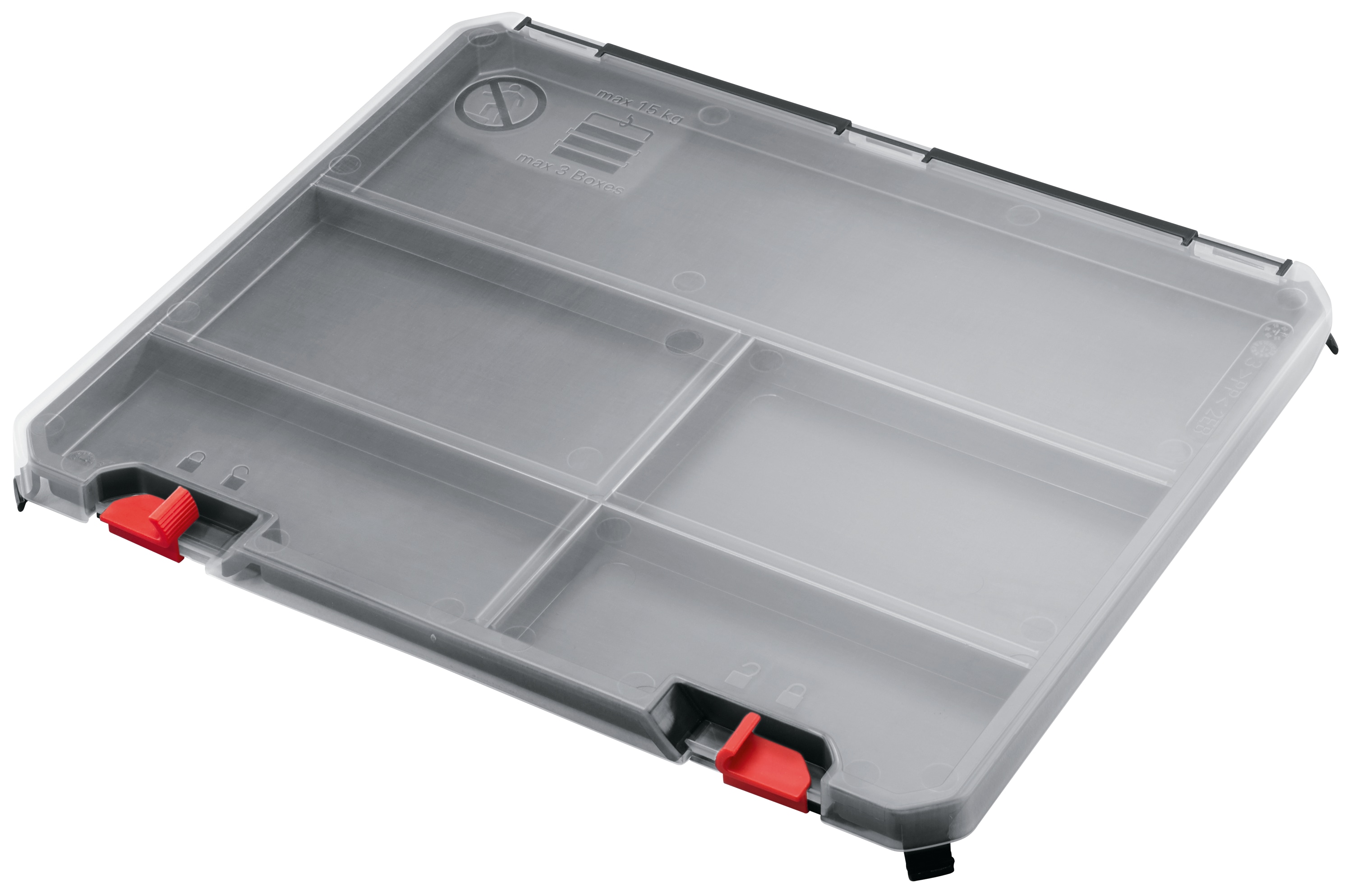BOSCH Deckelbox für SystemBox Größe S, 1600A019CG BOSCH Deckelbox für SystemBox Größe S, 1600A019CG