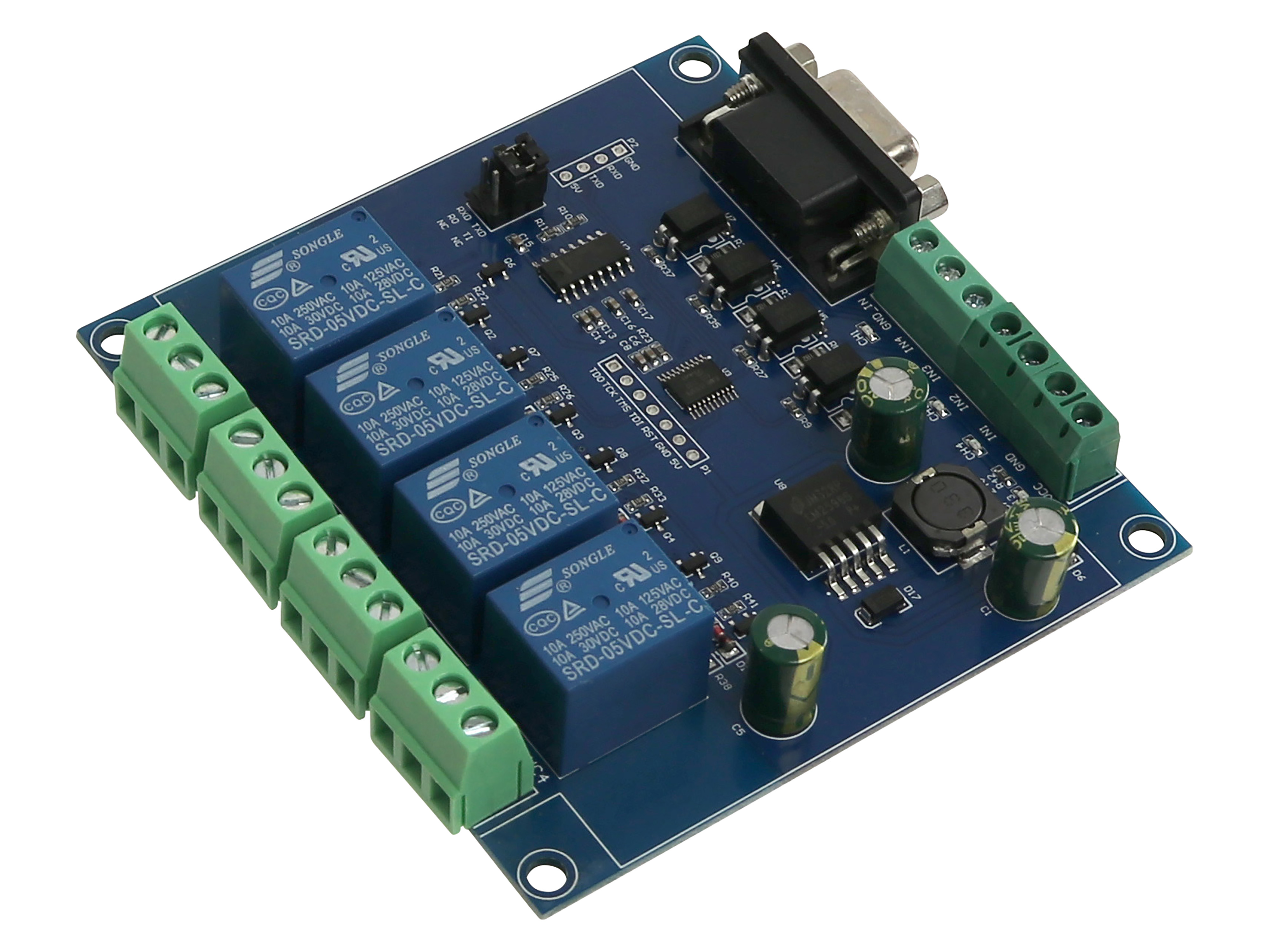 DAYPOWER Relaismodul 232-4R-D7, 4 Kanal DAYOWER Relaismodul 232-4R-D7, 4 Kanal