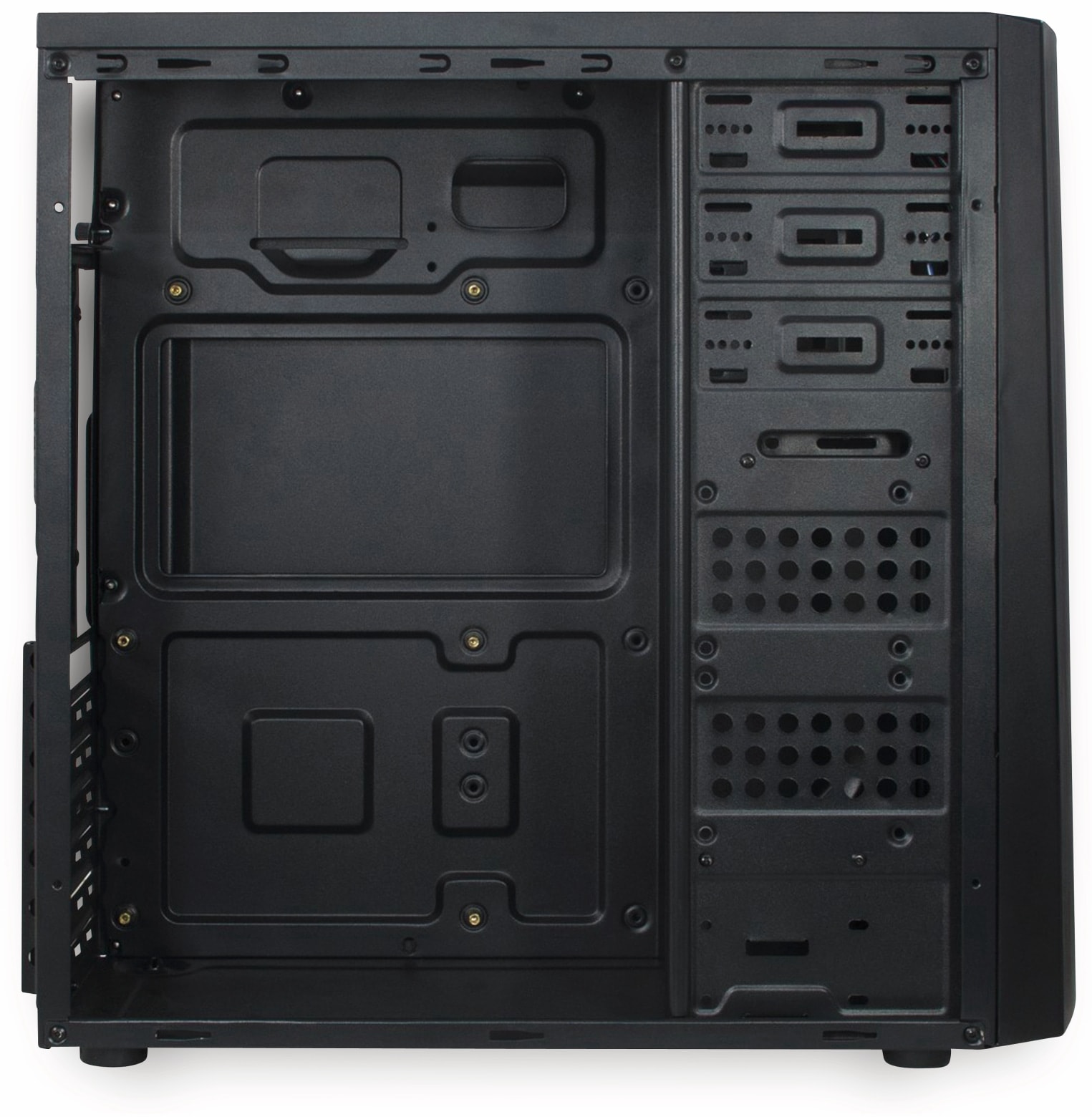 INTER-TECH PC-Gehäuse B-42, schwarz-blau INTER-TECH PC-Gehäuse B-42, schwarz-blau
