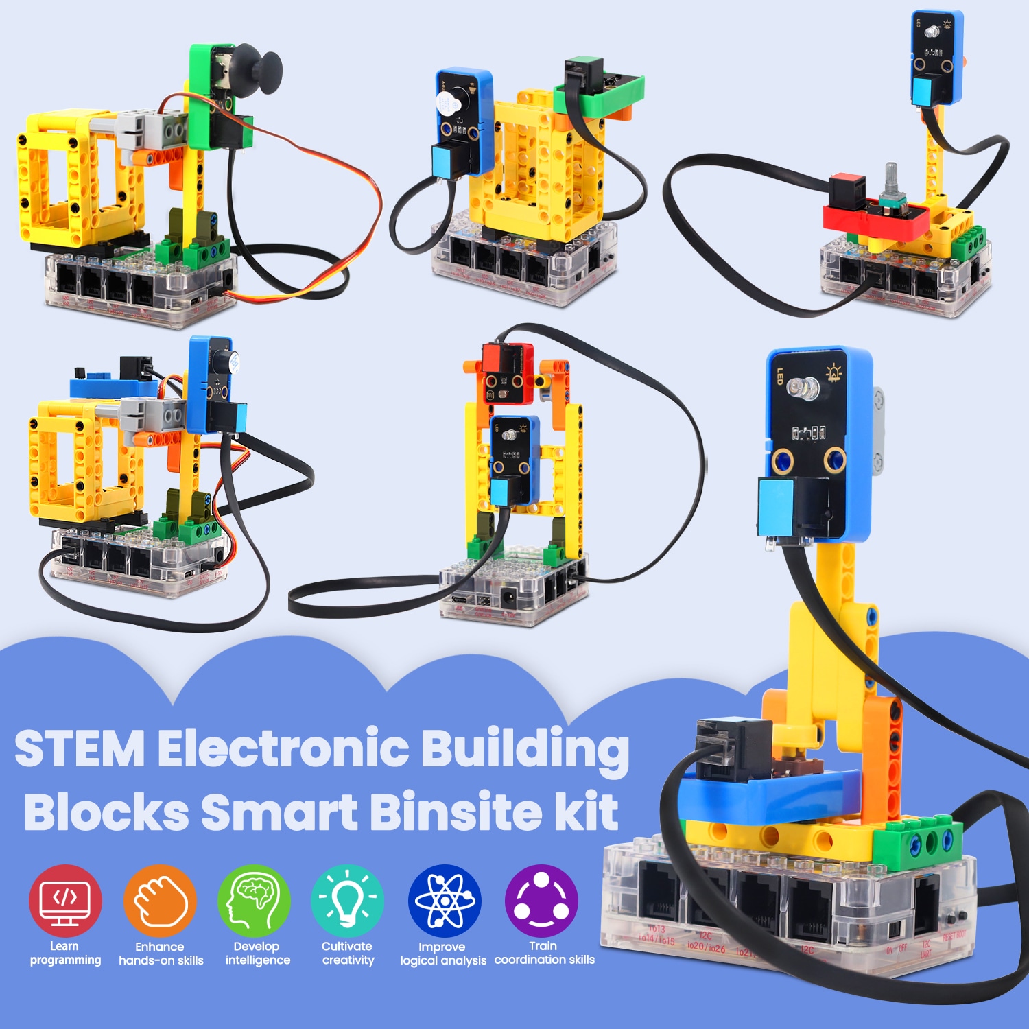 KIDSBIT Elektronisches Bauklötze-Set